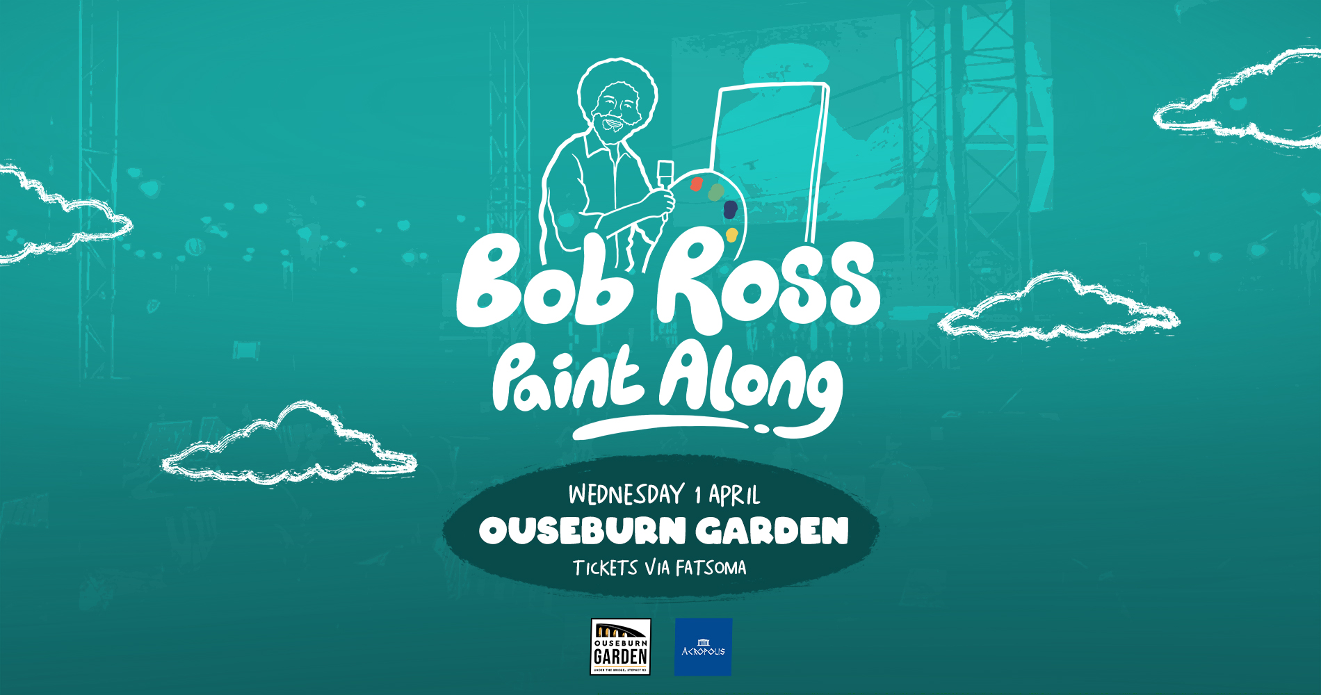 The Happy Little Paint Along with Bob Ross