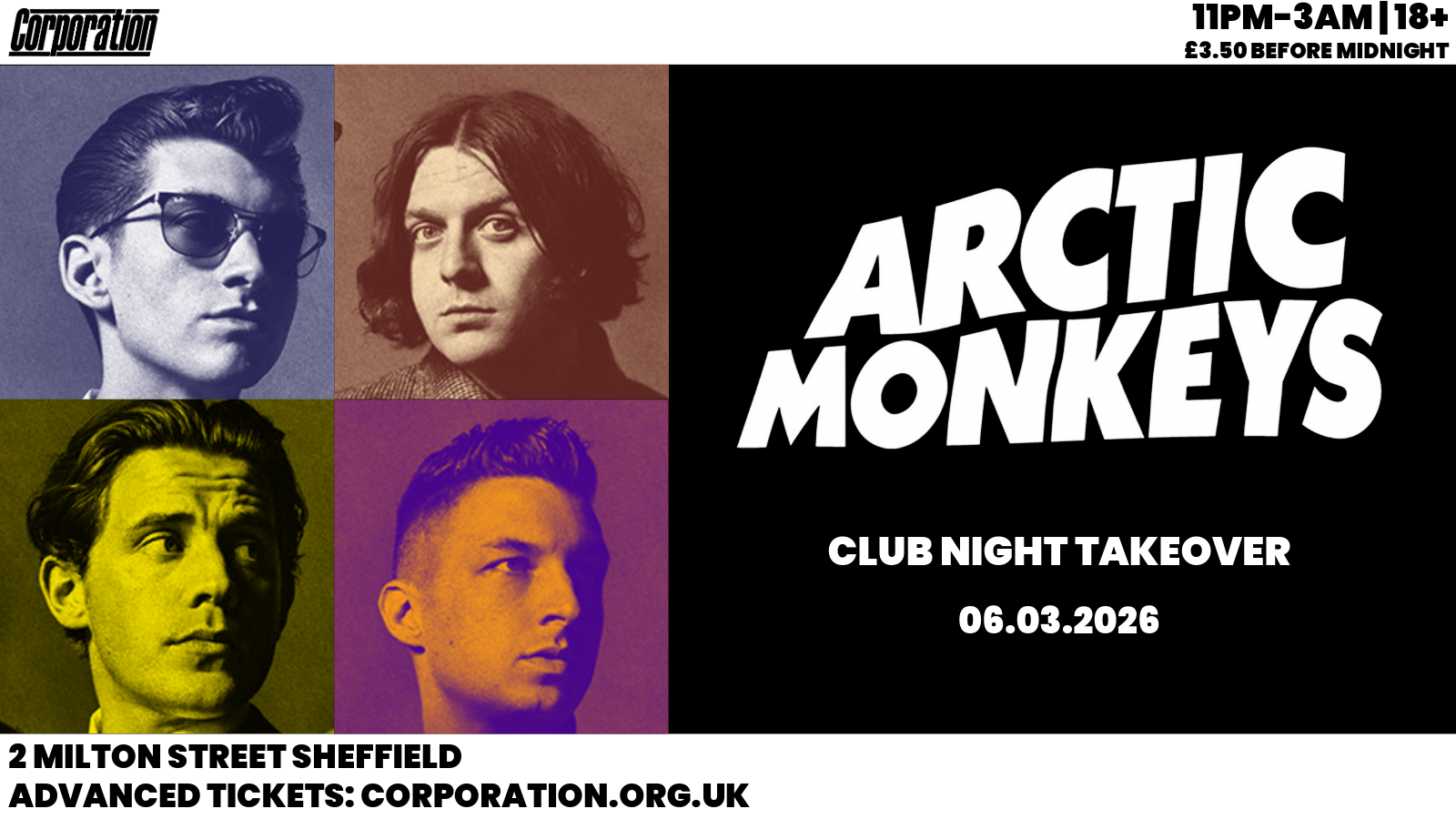Friday Corp | ARCTIC MONKEYS TAKEOVER