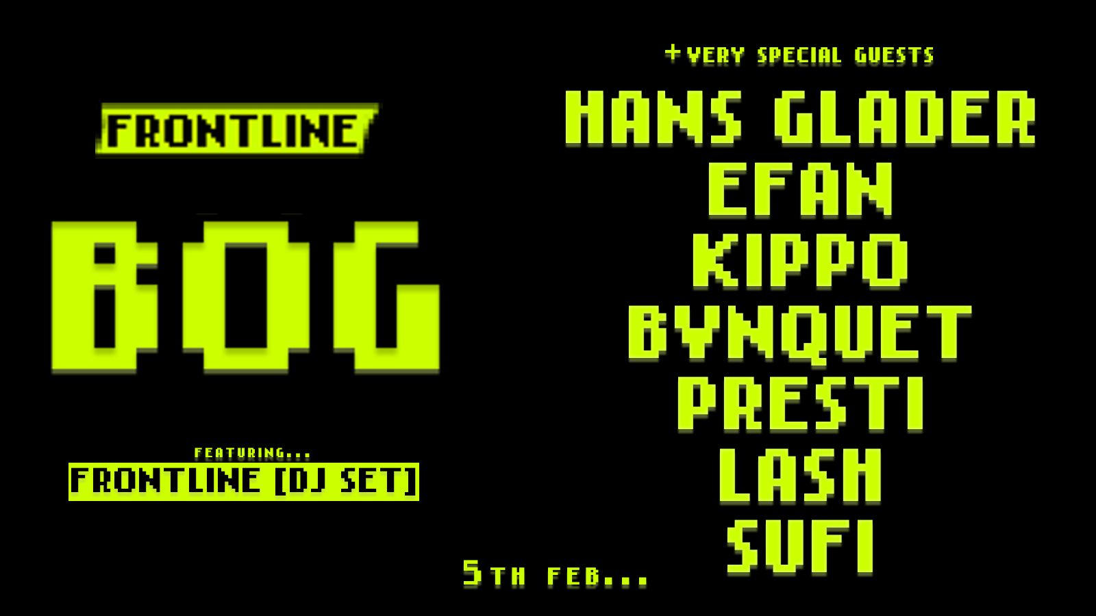 BOG Bristol x Frontline