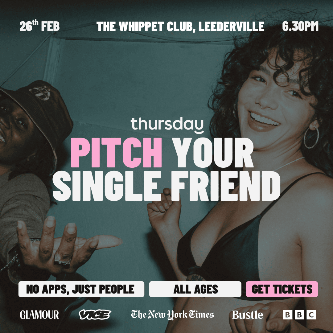 Thursday | Pitch Your Single Friend & 150 Singles Mixer | @The Whippet Club | Leederville (All Ages)
