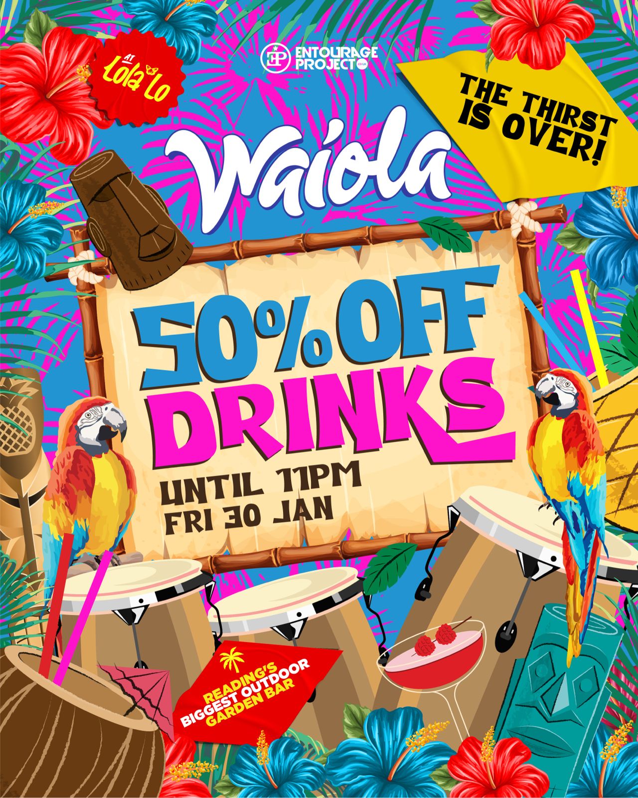 Waiola: THE THIRST IS OVER 🥃