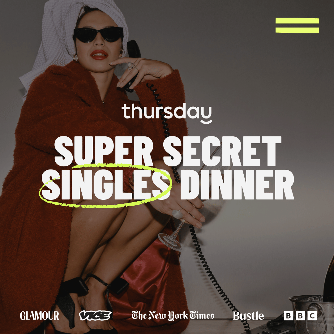 CANCELLED | Wednesday | Super Secret Singles Dinner (24-34) | Hidden Location | Sheffield