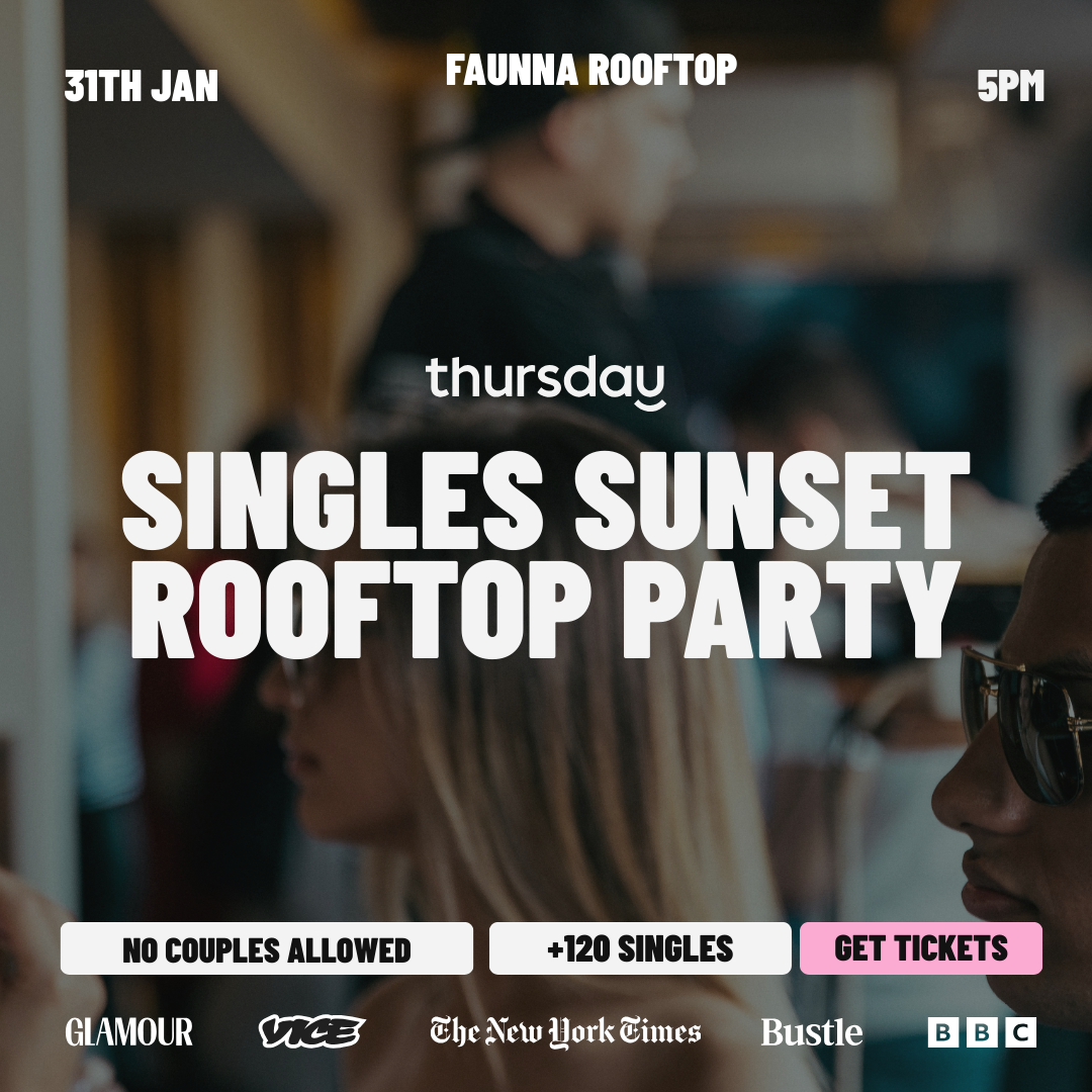 Thursday | Singles Sunset Rooftop Party | Mexico City