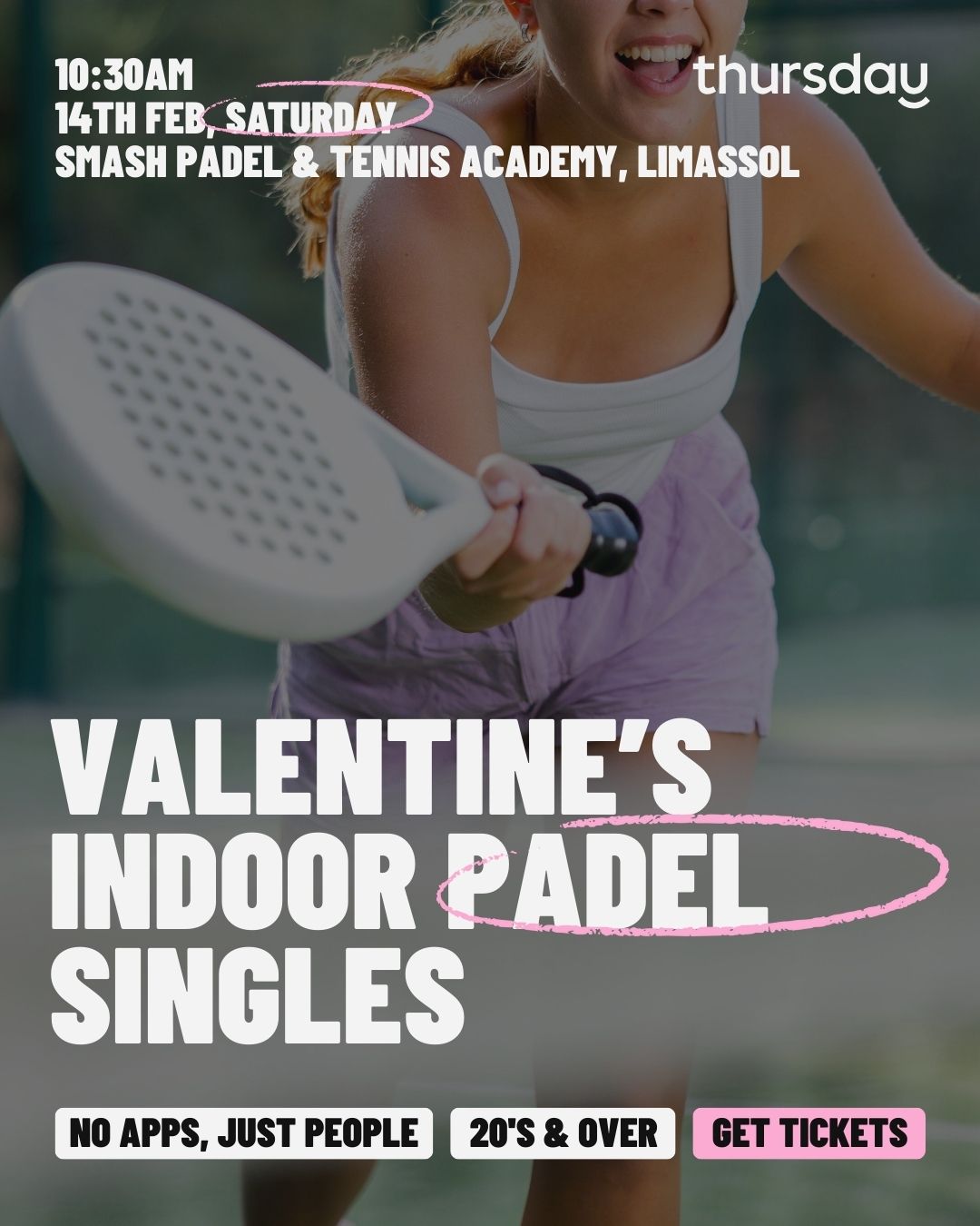 Saturday | Smash Padel Academy | Limassol