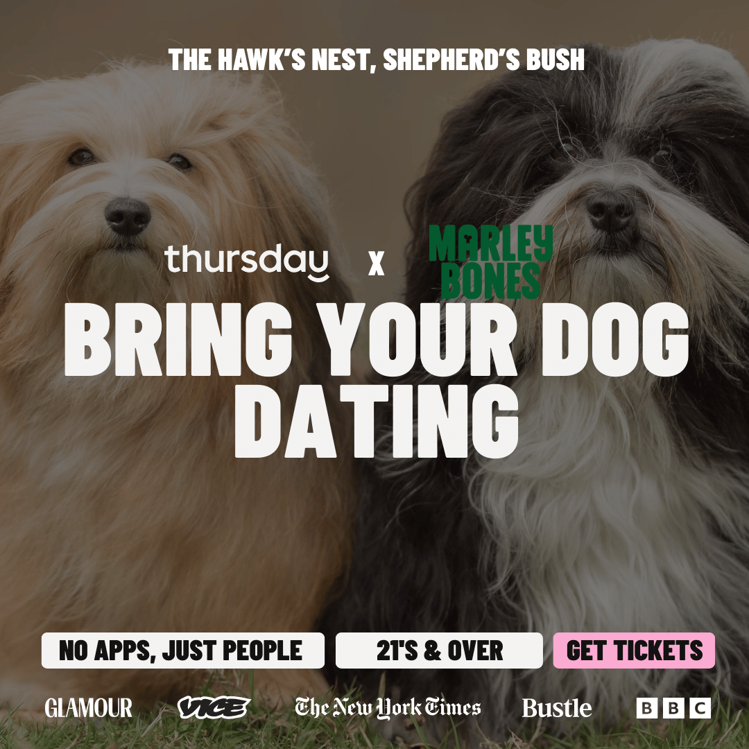 Wednesday | Hot Dogs and Hot Dates – Bring Your Pooch Dating! | Shepherd’s Bush
