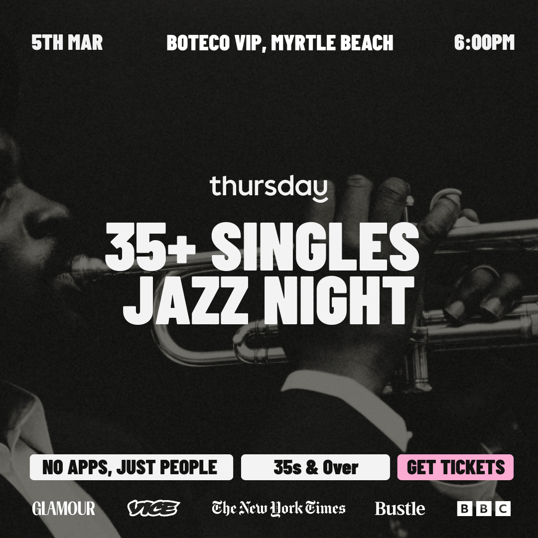 THURSDAY | 35+ SINGLES JAZZ NIGHT | BOTECO VIP