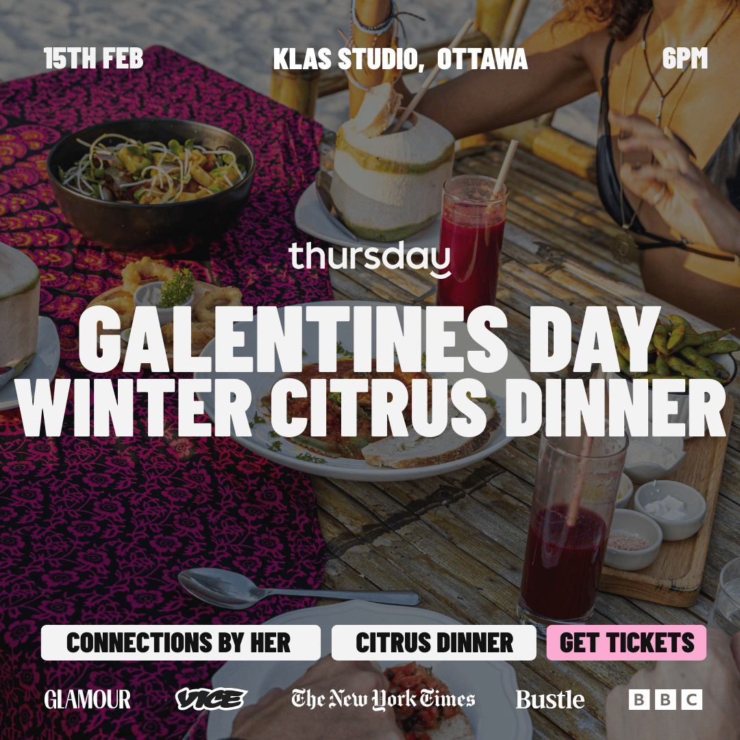 Sunday | Connections For Her Galantine’s Day Citrus Dinner | Klas Studio
