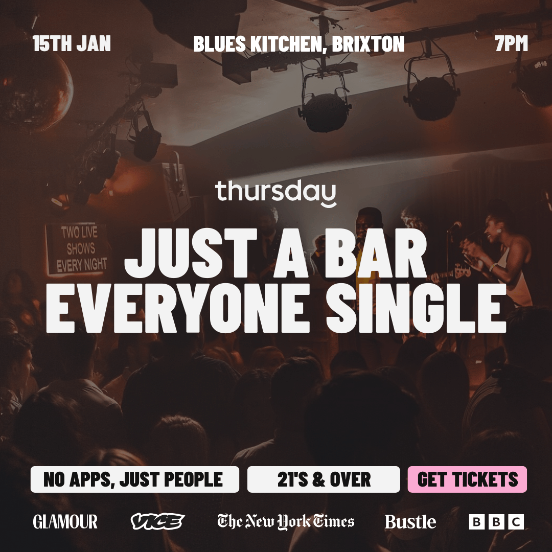 Thursday | Blue’s Kitchen (NEW VENUE!) | Brixton