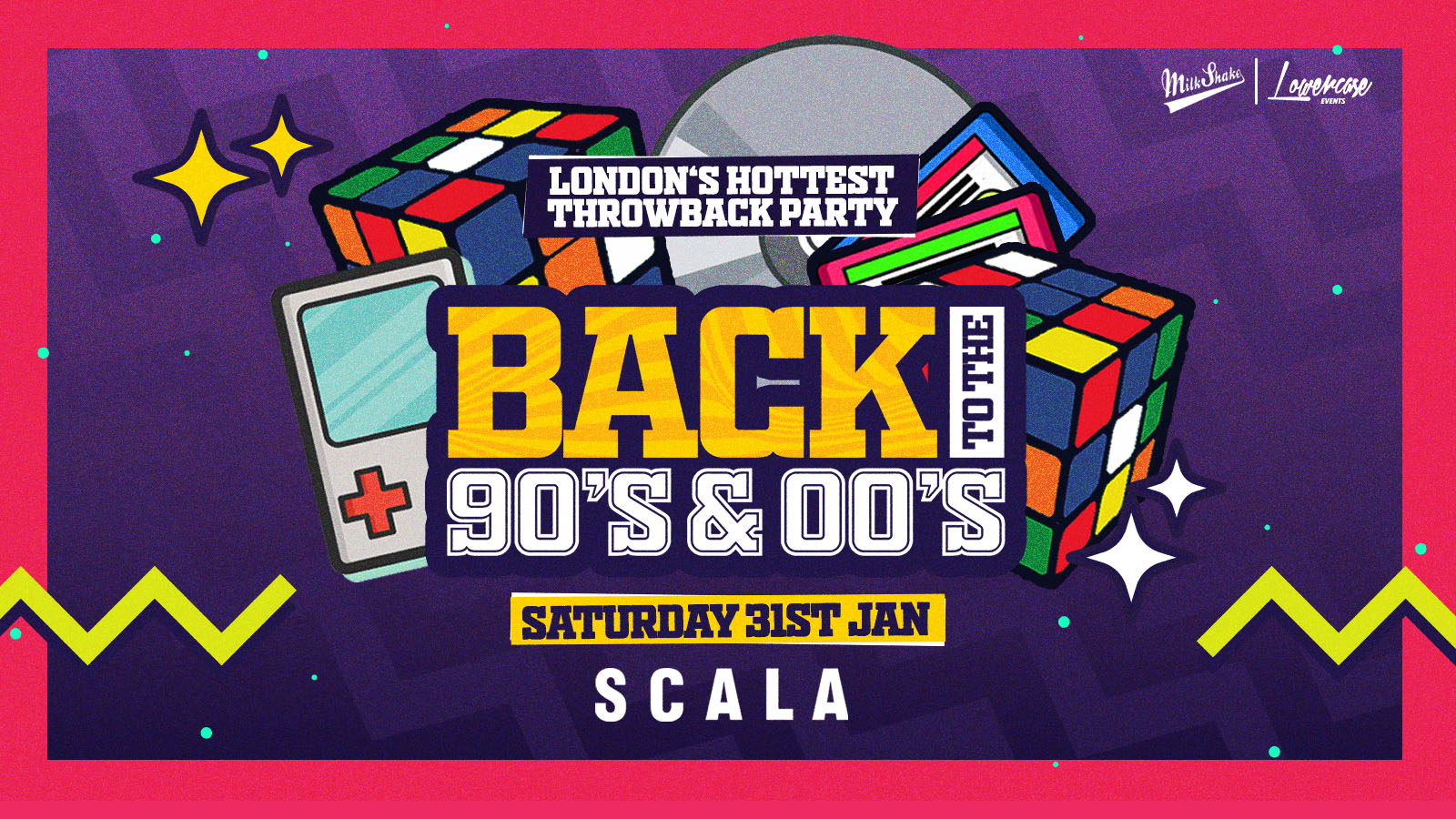 Back To The 90’s & 00’s – London’s ORIGINAL Throwback Session at Scala
