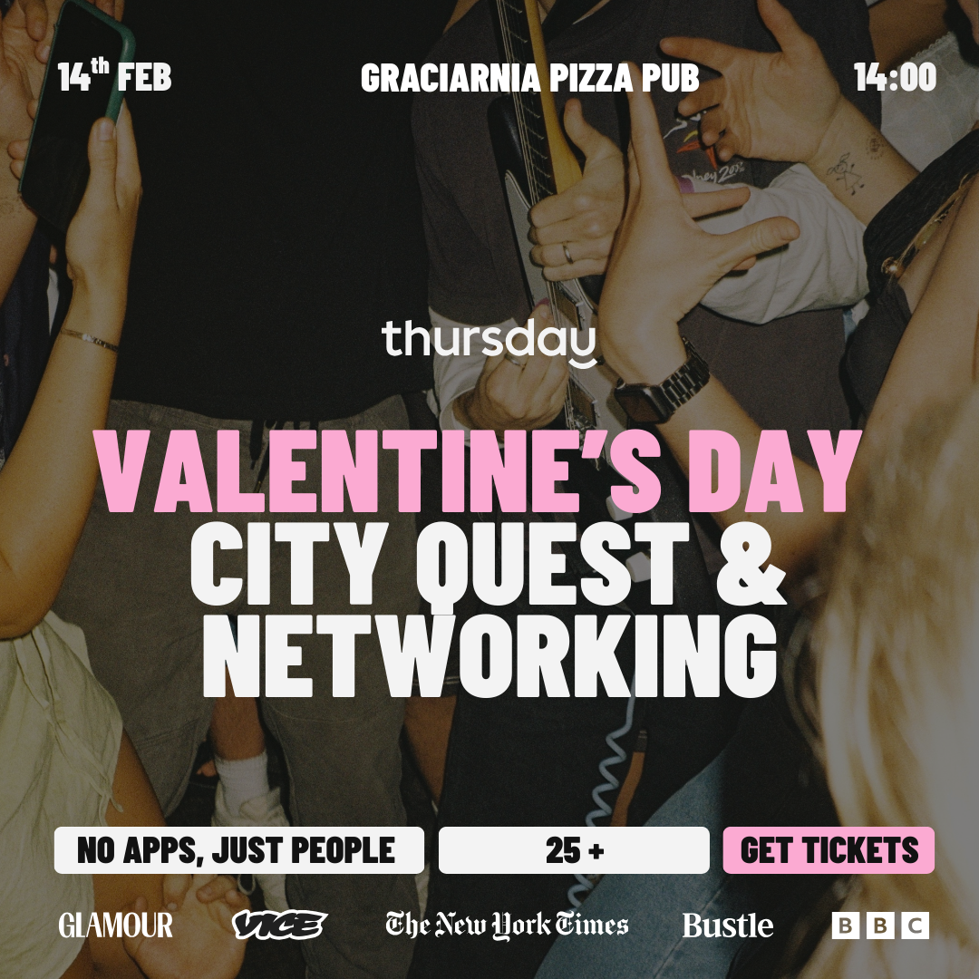 Valentine’s City Quest & Networking drinks | Wroclaw