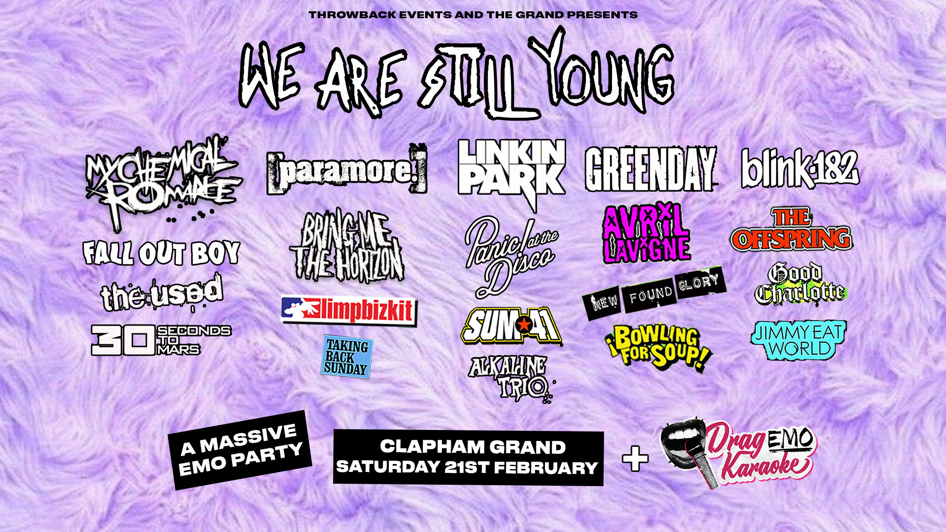 We Are Still Young – The Emo Club Night (London) 🤘