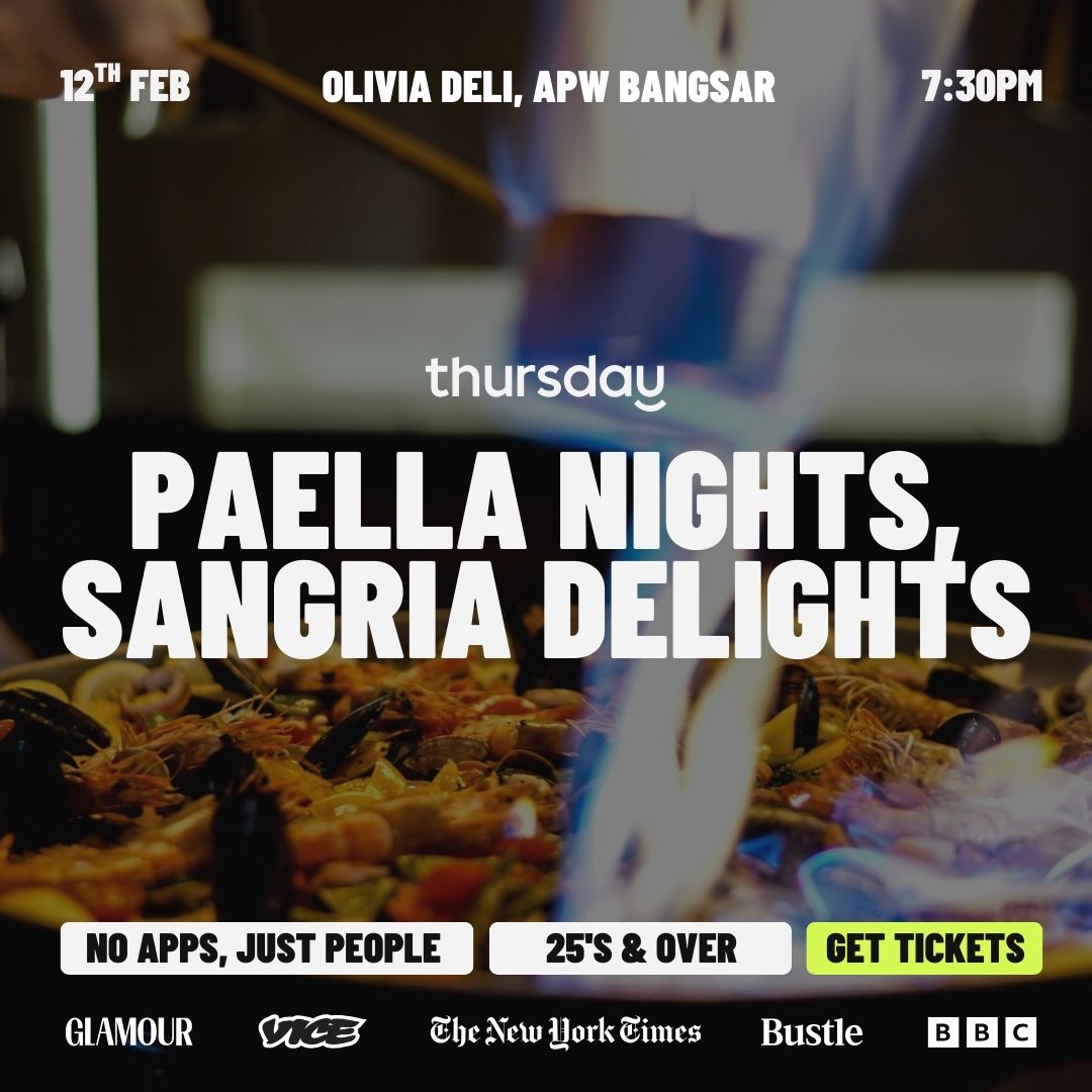 Thursday | Paella Nights, Sangria Delights | Olivia Deli, Bangsar