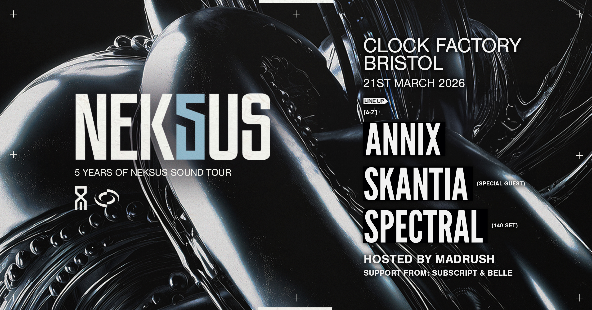 DNB Free Rave: Neksus Sound • Annix, Skantia, Spectral & More