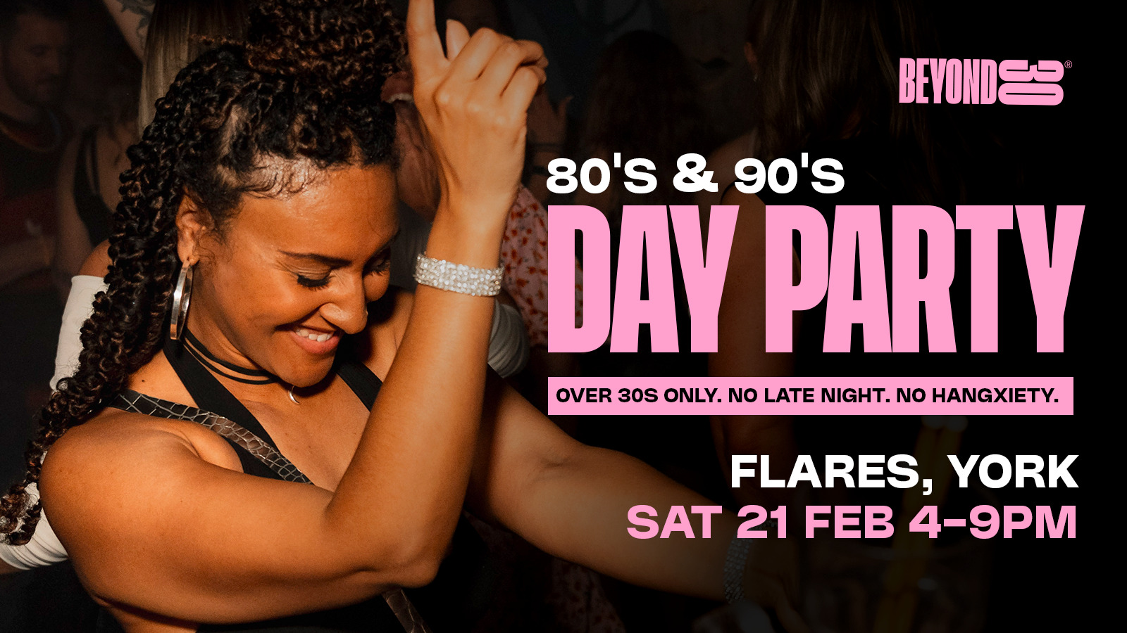 80s & 90s Over 30s Daytime Clubbing – YORK🕺🏽