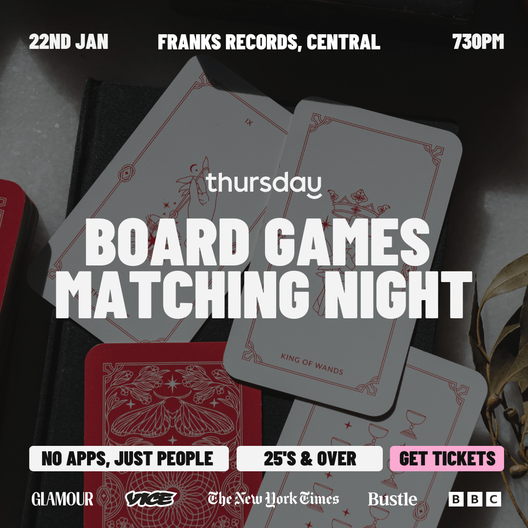 Thursday | Board Game & Matching Night | Frank’s Records