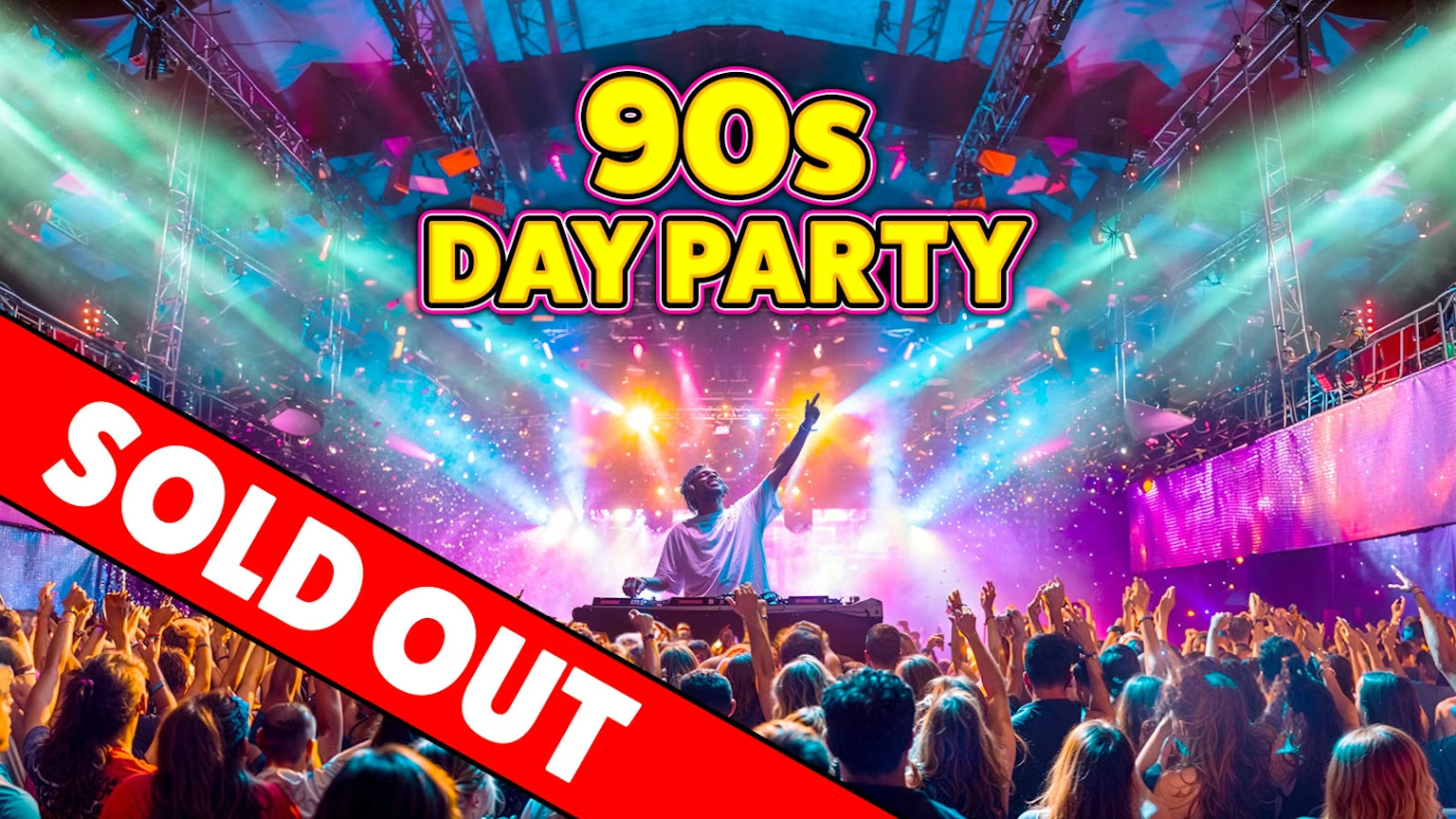 90s Day Party: Portsmouth 💿 SOLD OUT ❌