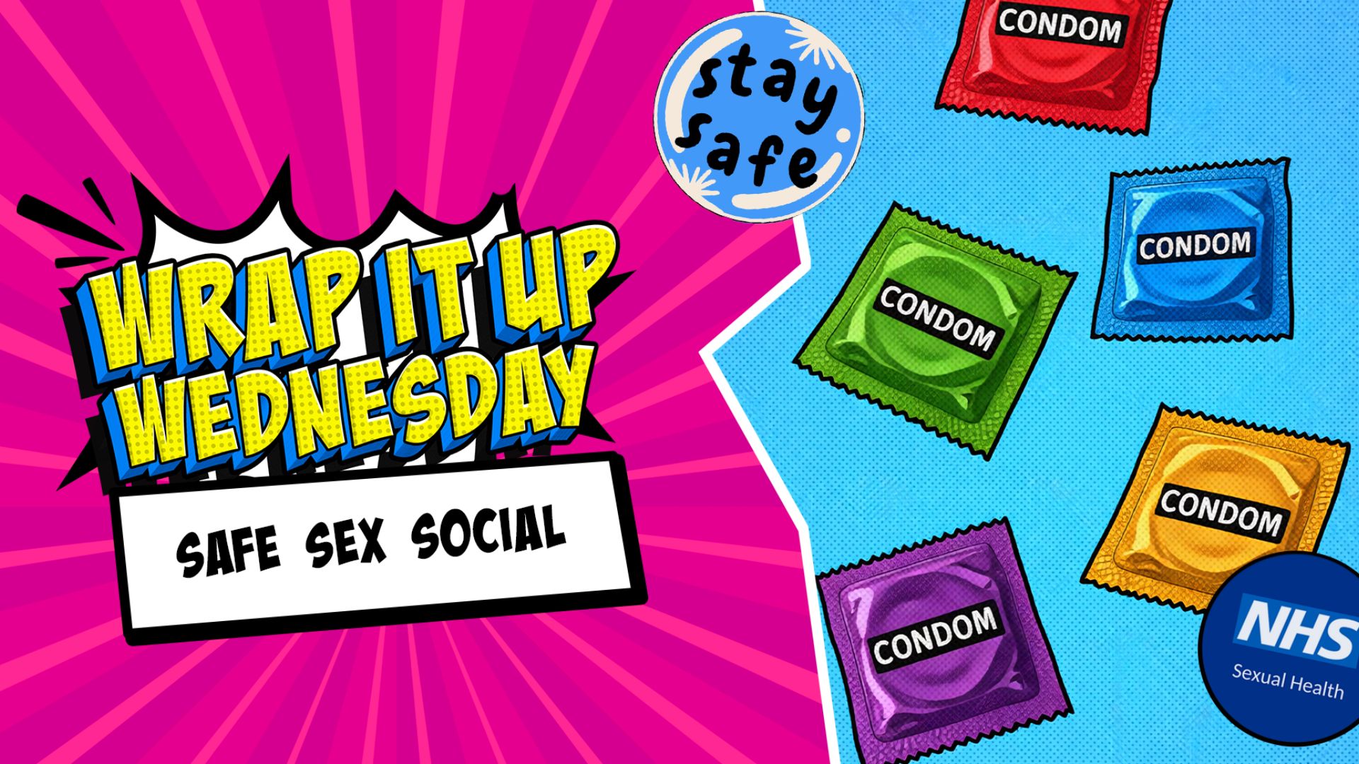 Wrap it up Wednesdays:  😈Safe Sex Social😈