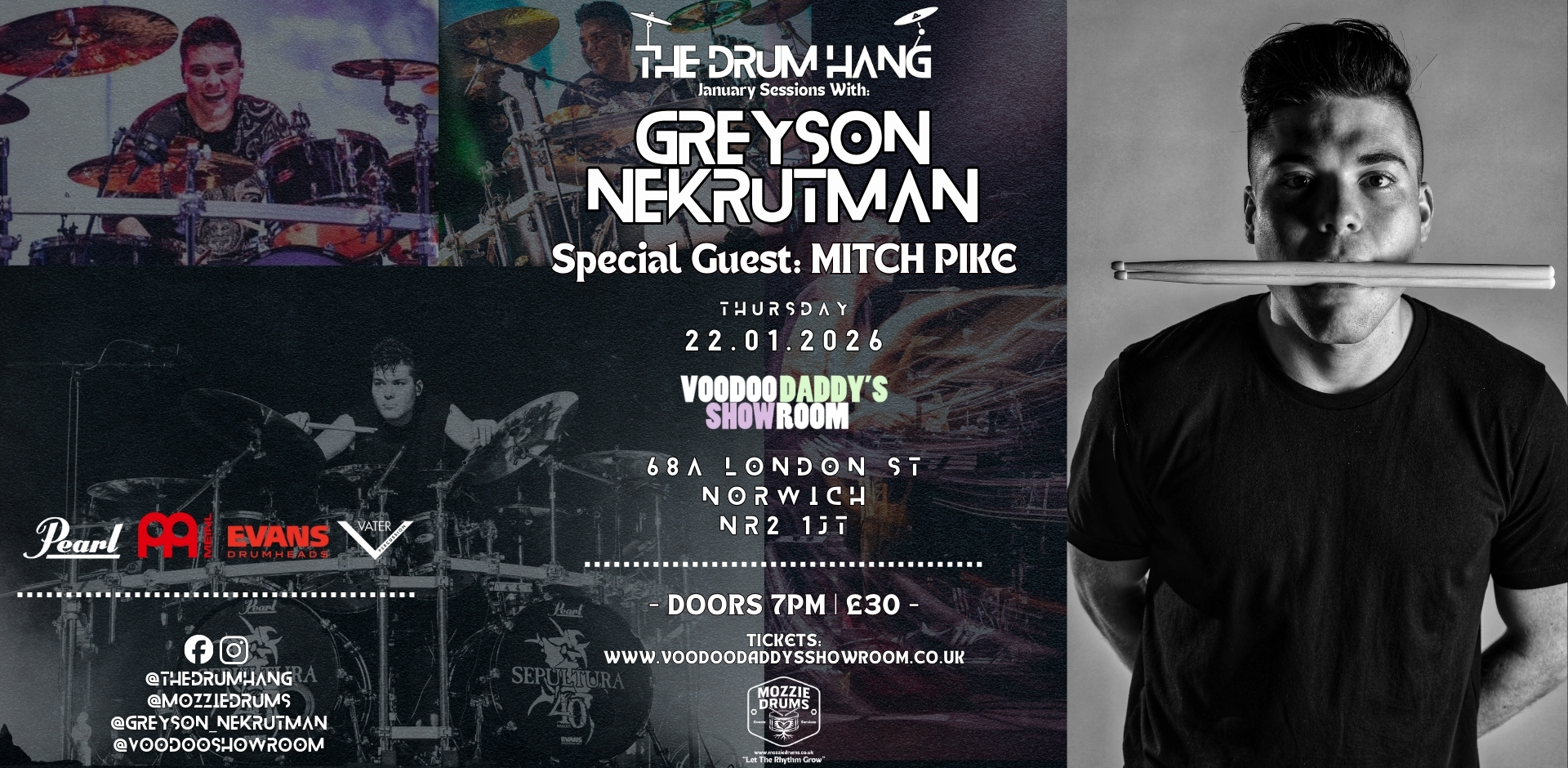 Greyson Nekrutman | The Drum Hang: January Sessions