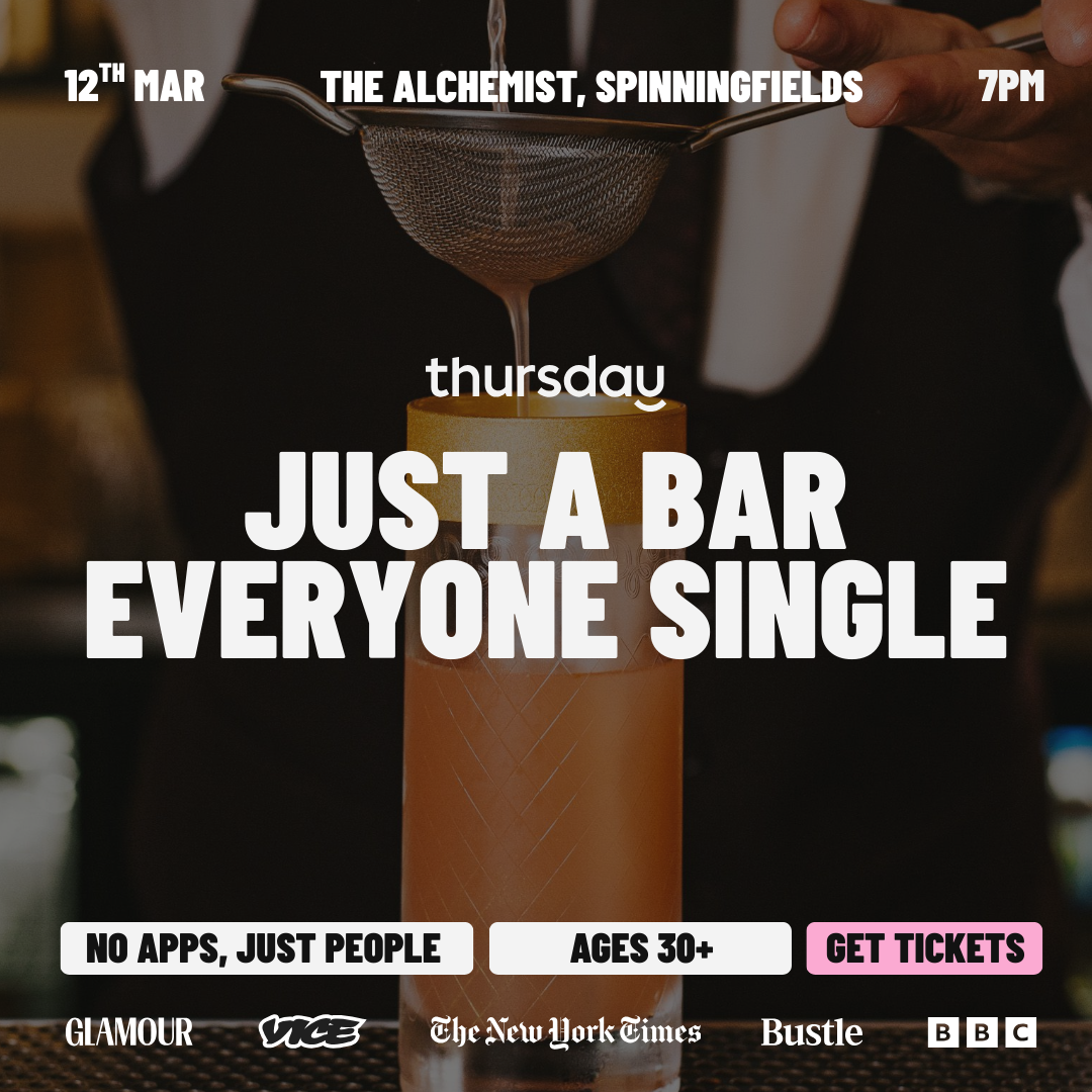 Thursday | The Alchemist (30+) | Manchester