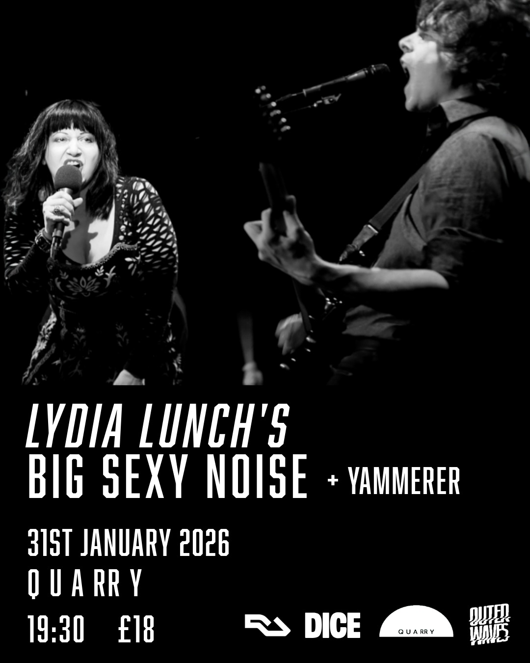 Lydia Lunch’s Big Sexy Noise (featuring Gallon Drunk) + Yammerer