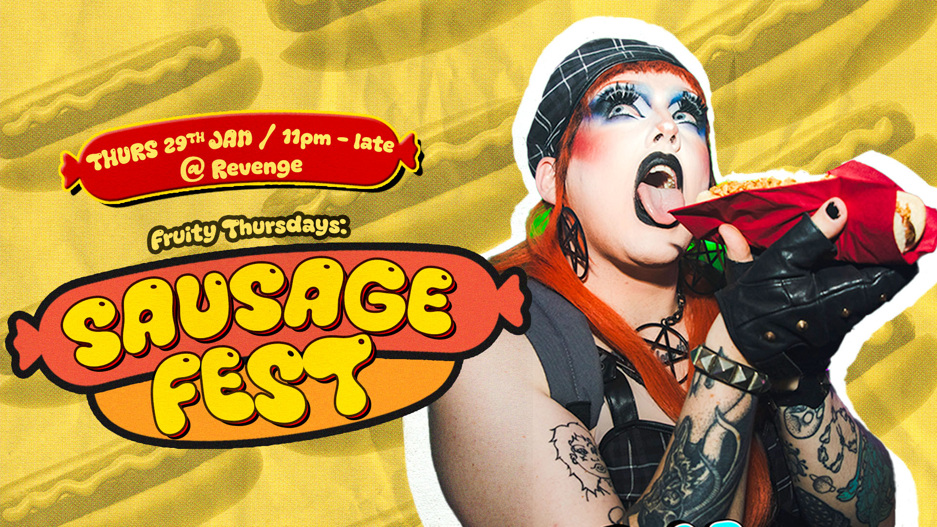 Fruity: Sausage Fest @ Revenge