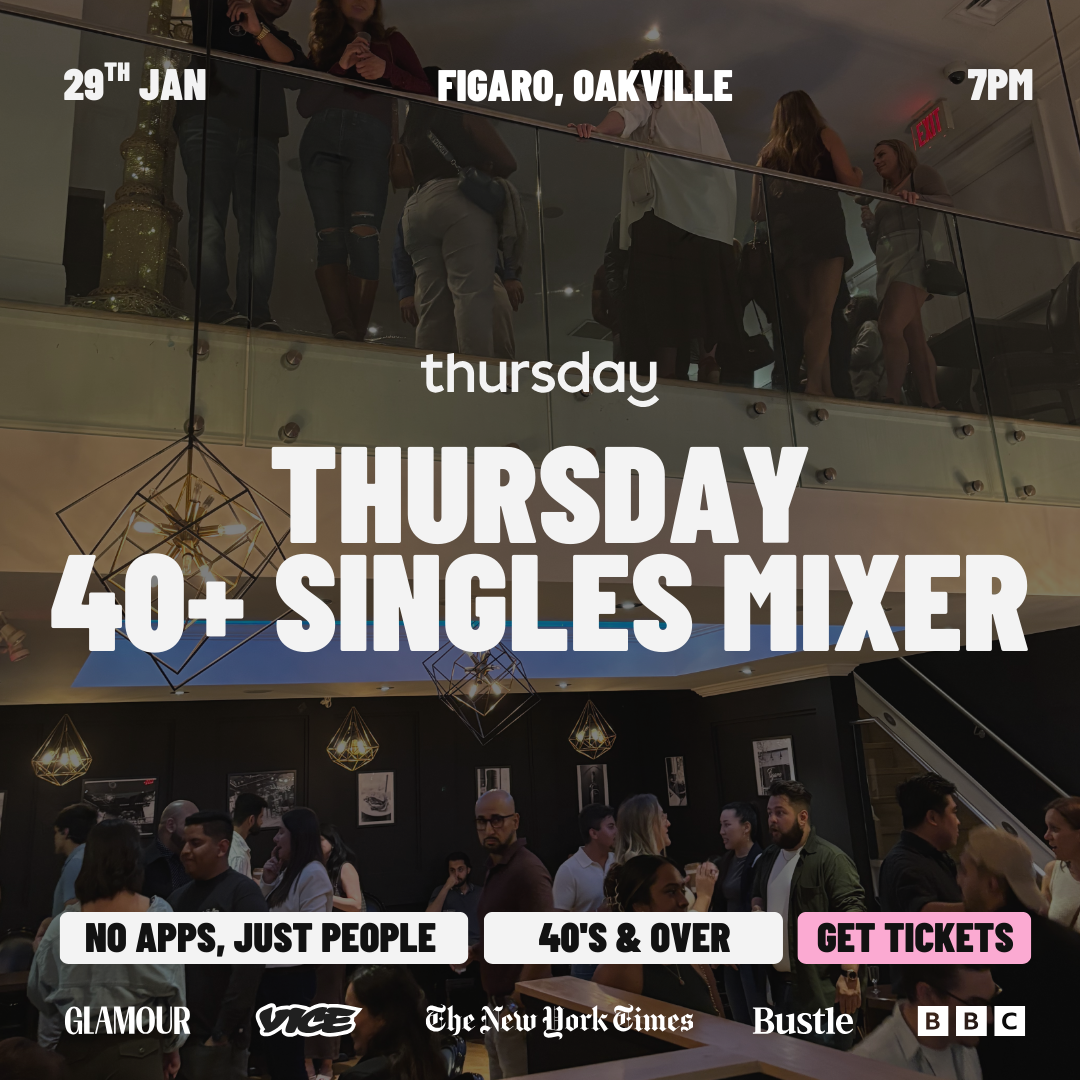 Thursday | 40+ Singles Night at Figaro | Lakeshore
