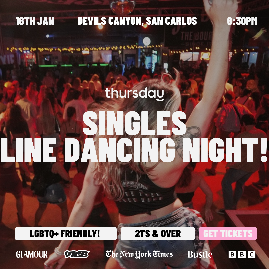 Friday | Singles Line Dancing Night (21+) | San Carlos