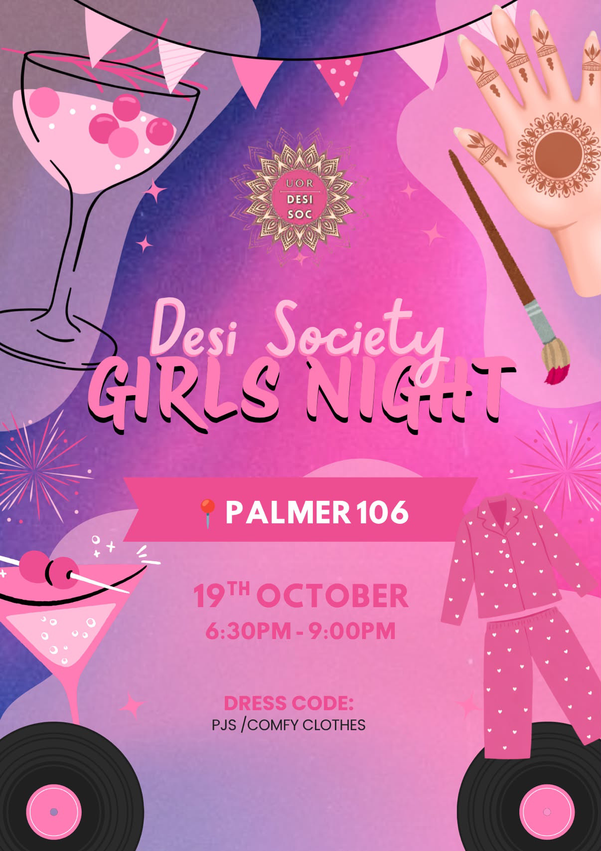 UOR Desi Society - Girls Night