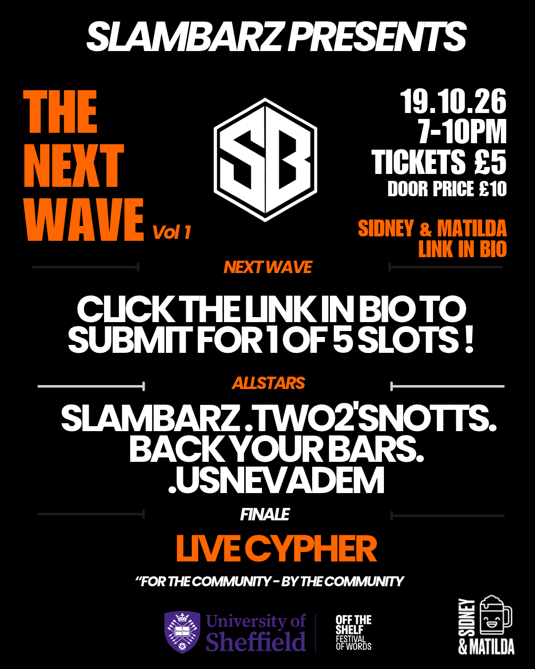SLAMBARZ PRESENTS: THE NEXT WAVE VOL 1