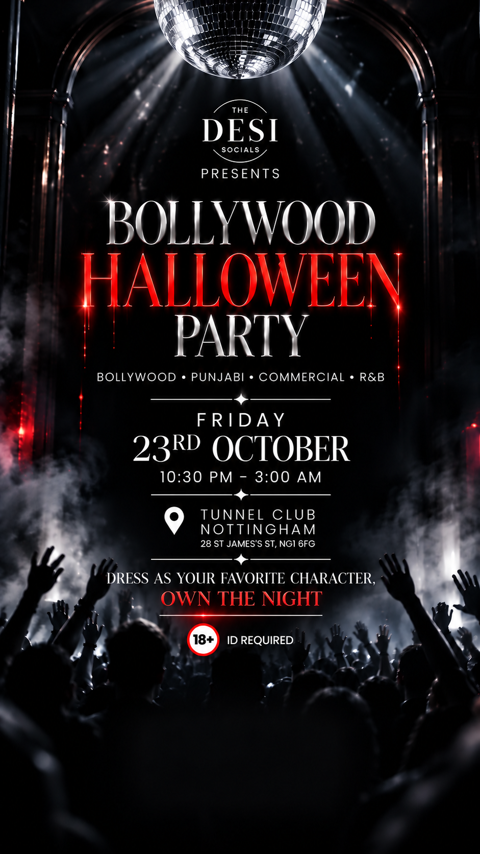 Bollywood Halloween DJ Party | Nottingham