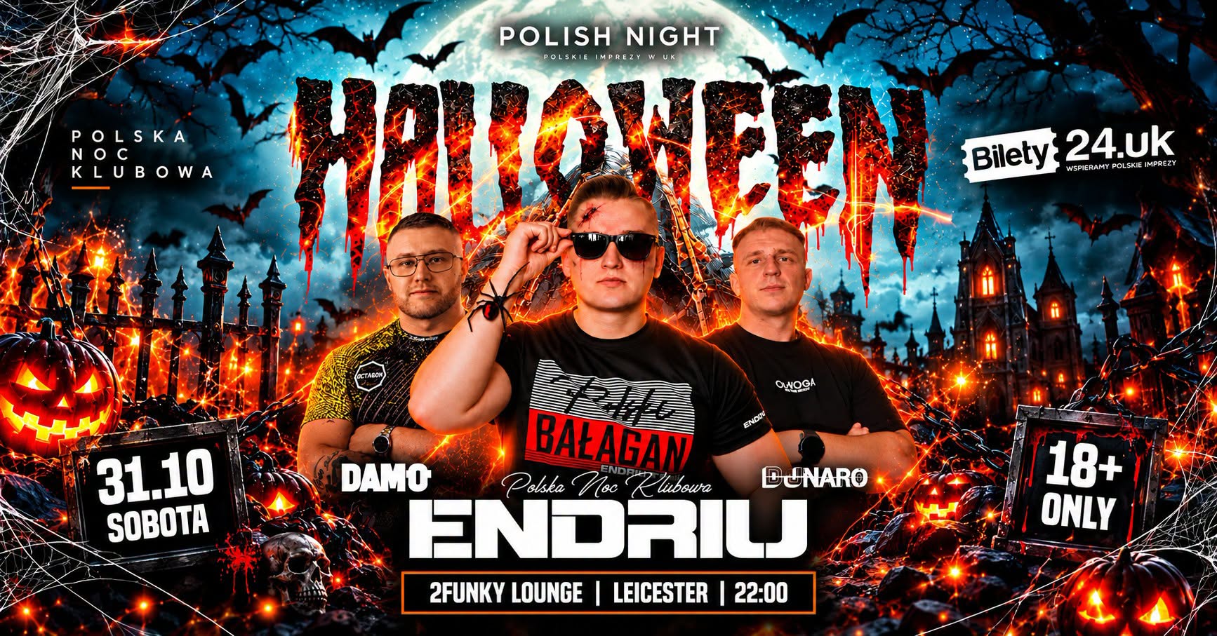 HALLOWEEN - POLISH CLUB NIGHT IN LEICESTER!