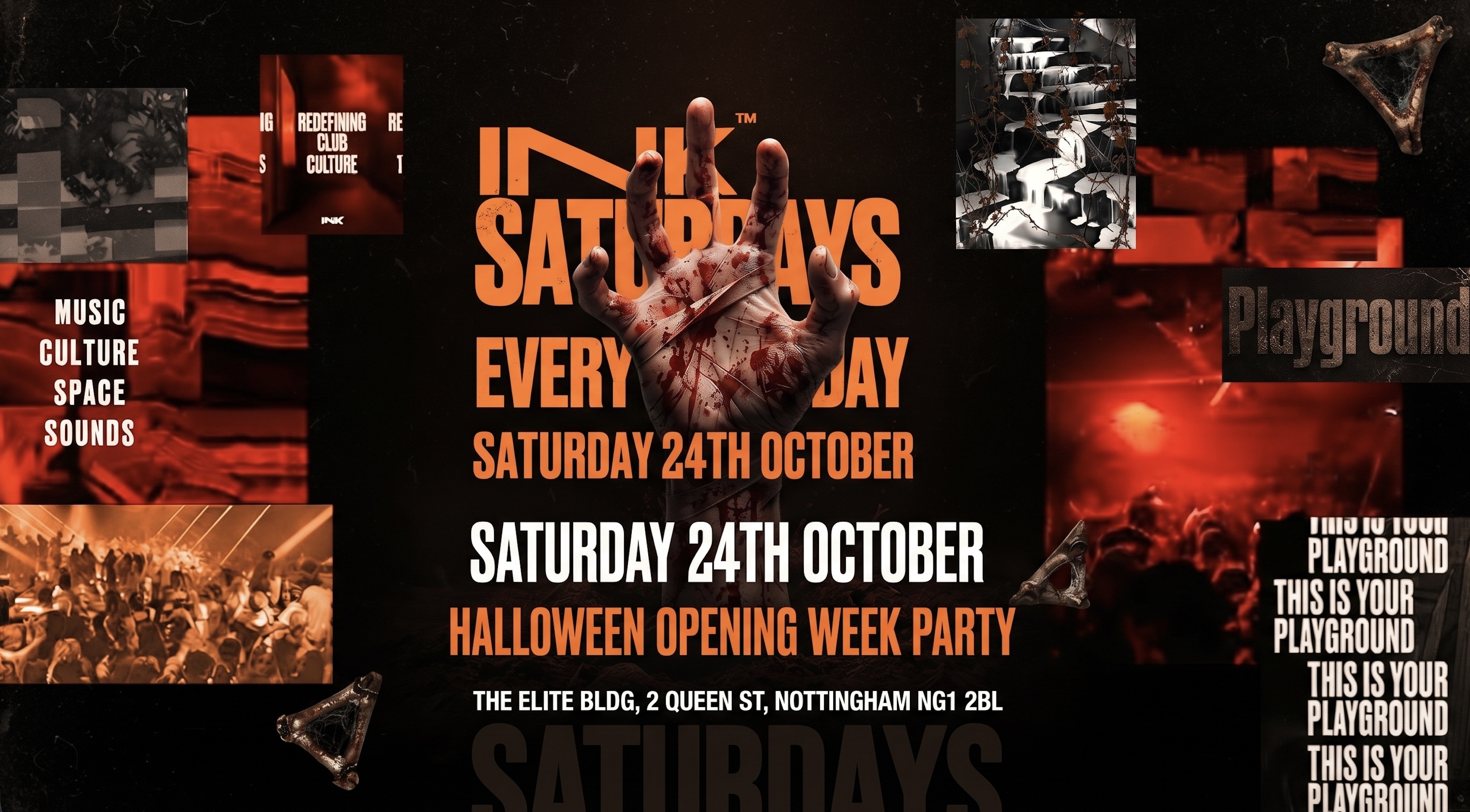 Halloween Week Opening Party Ink. - Saturdays - 24th October — Ink | 24 ...