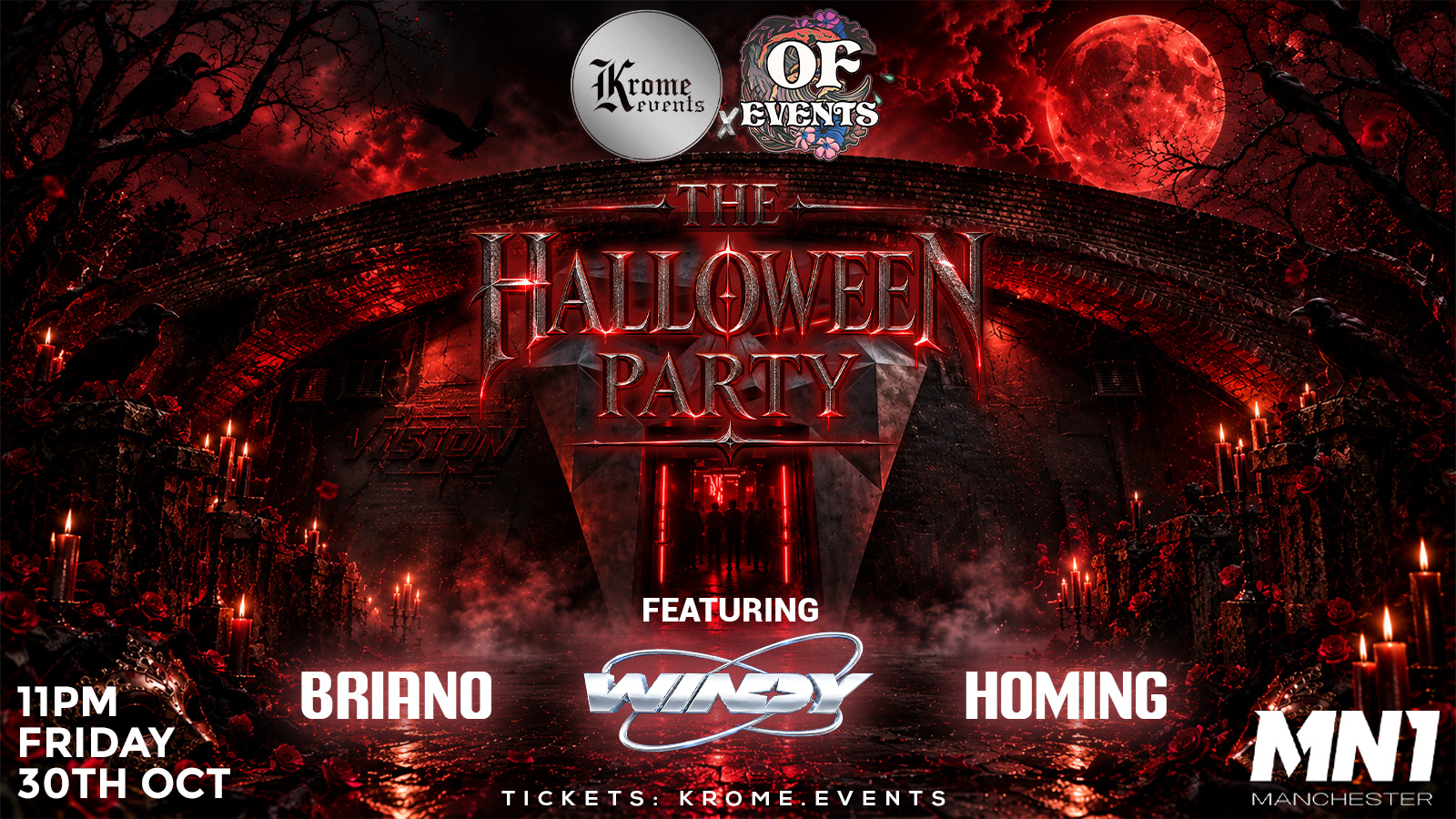 Krome Events x OF Events Proudly Presents: THE HALLOWEEN PARTY