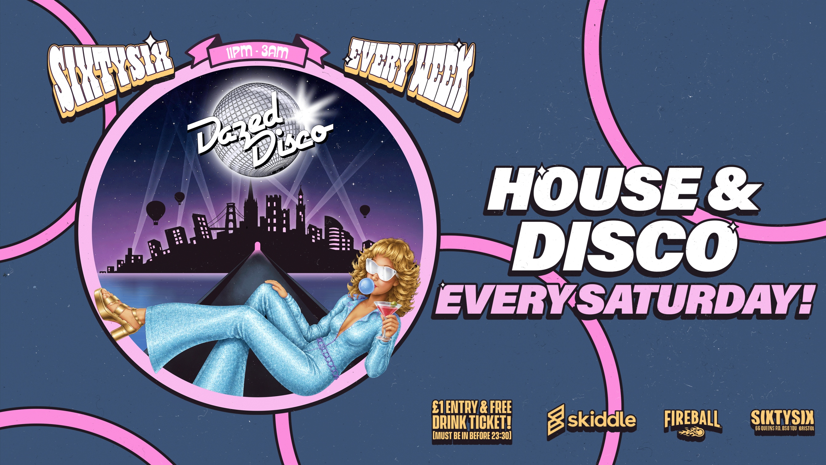 Dazed Disco - Every Saturday at SixtySix!