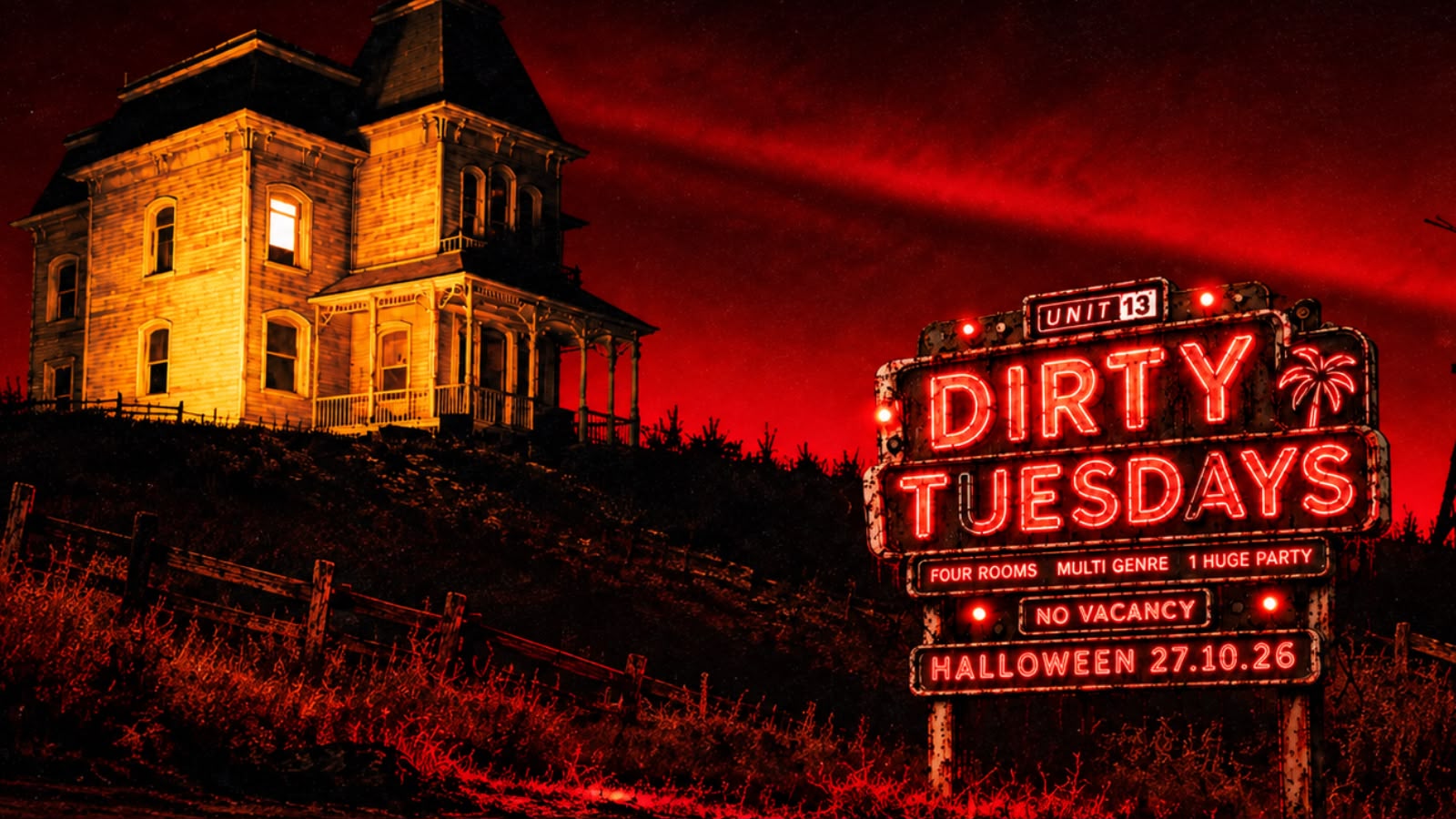 Dirty Tuesdays || Halloween Week Special 💀 [LAST TICKETS]