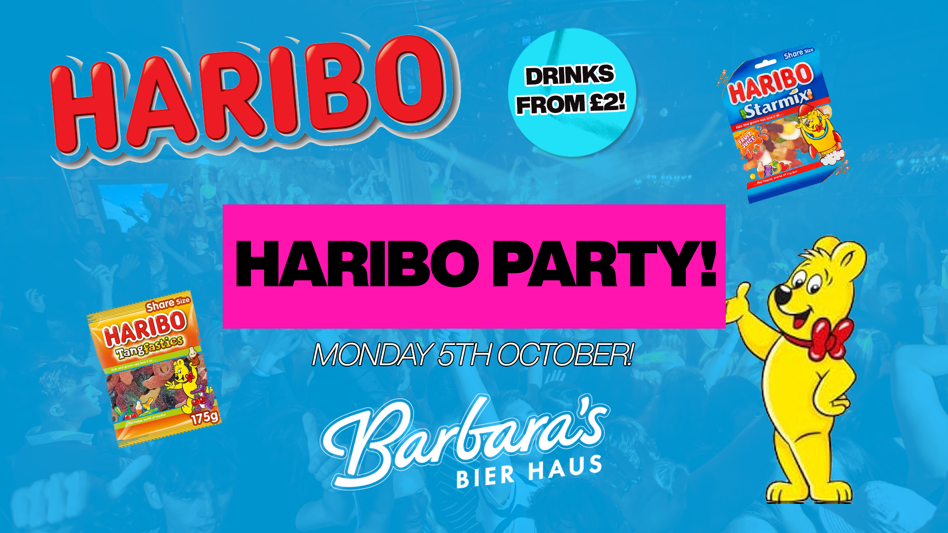 Haribo Party at BARBARA'S