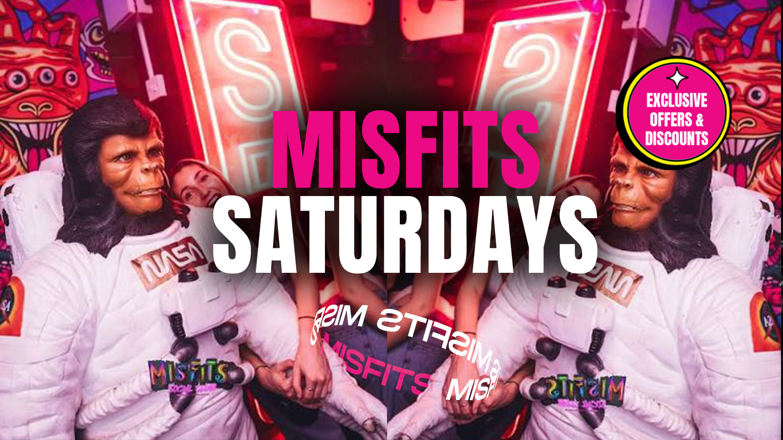 🖤 MISFITS SATURDAYS 🖤 CARDIFF FRESHERS WELCOME PARTY