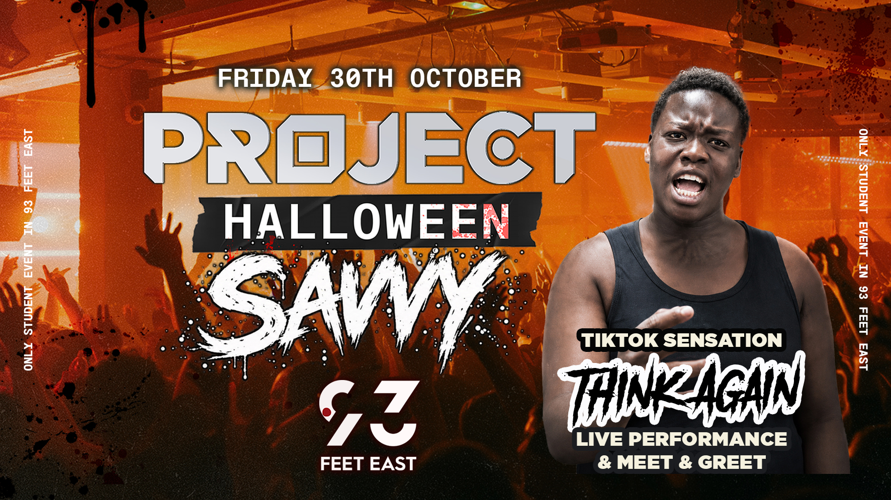 PROJECT HALLOWEEN LONDON presents SAVVY 🎃 Live Performance + Meet&Greet London's Biggest Halloween Event!