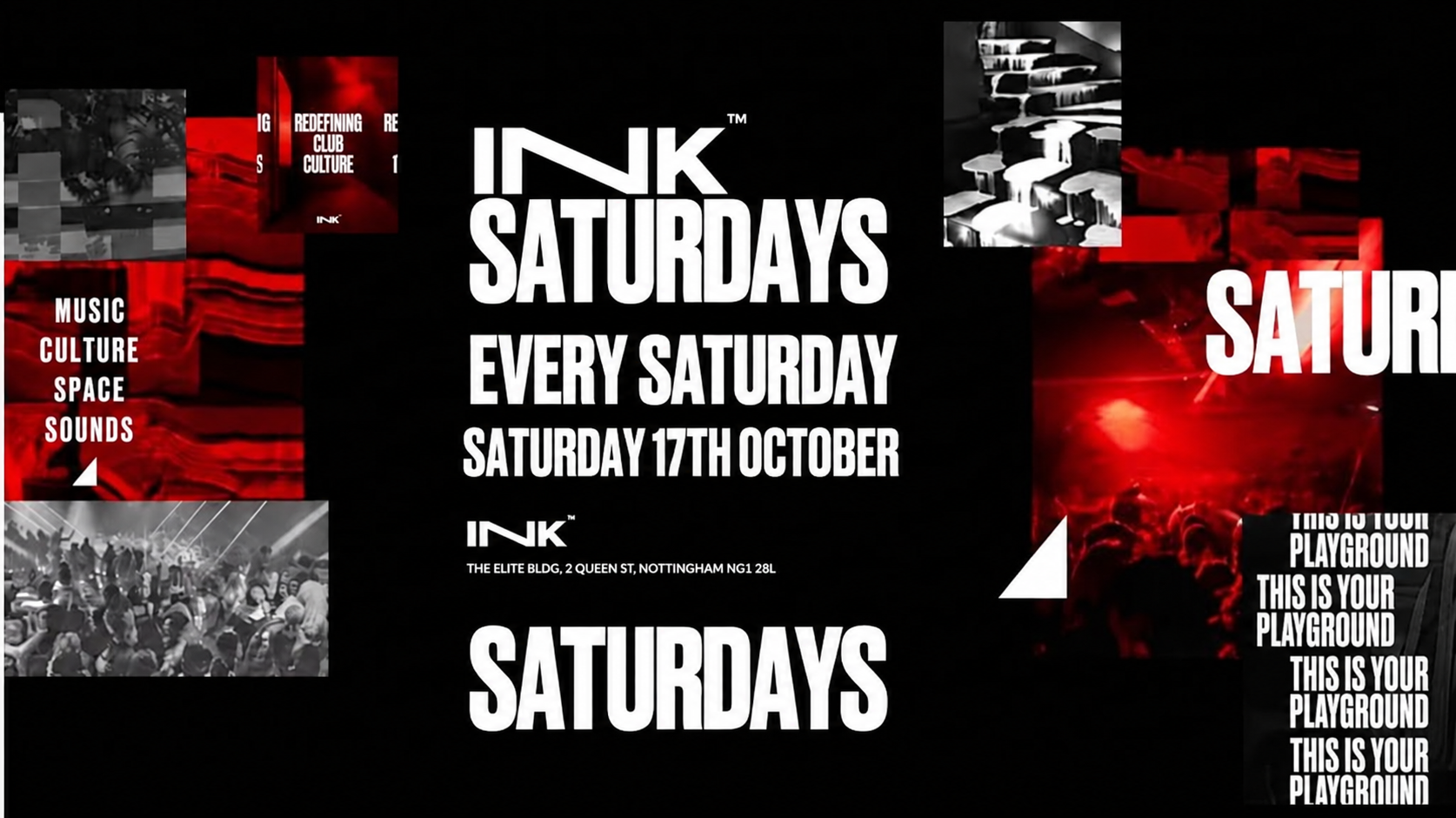 Ink. - Saturdays - 17th October