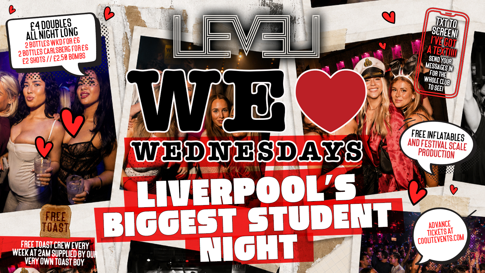 WE LOVE ❤️ WEDNESDAYS 🎊 LIVERPOOL'S LEGENDARY WEDNESDAY NIGHT