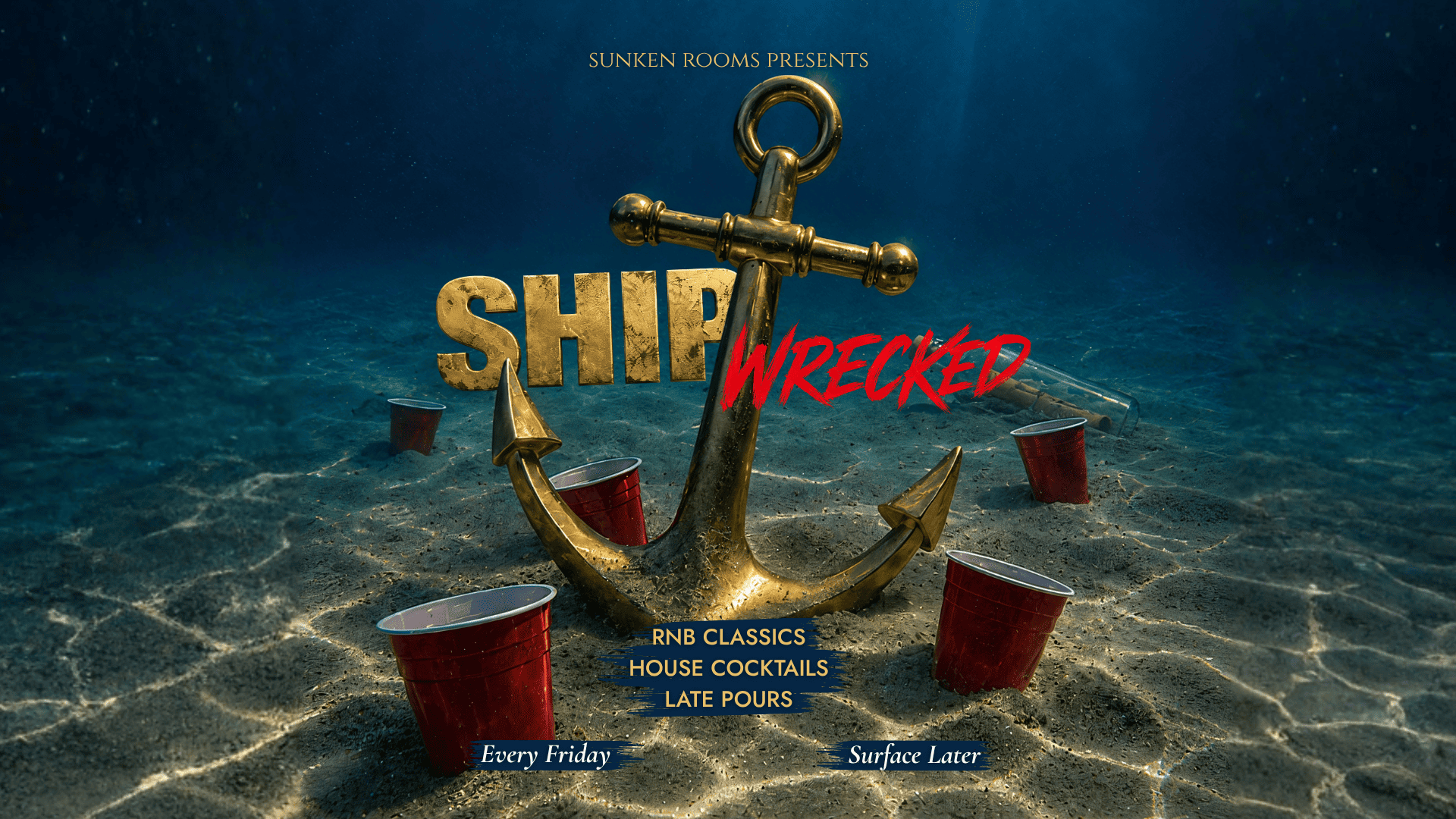Ship-Wrecked Fridays — The Sunken Rooms | 11 Dec 2026 | EventsList.co.uk