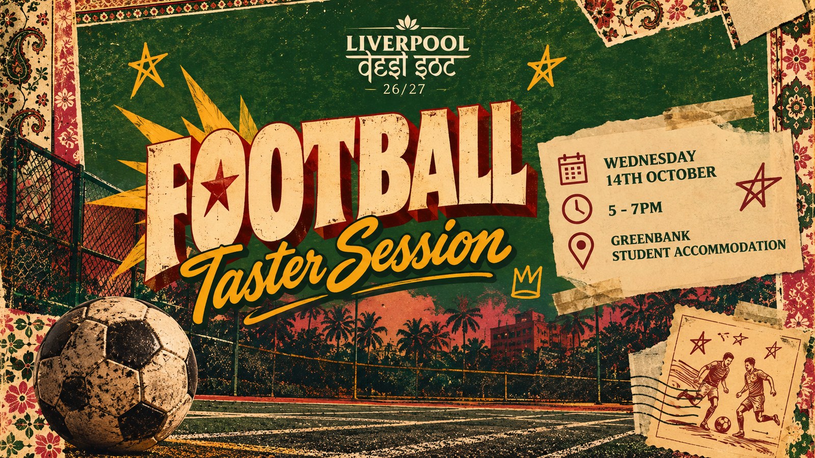LivDesiSoc: Football Taster Session