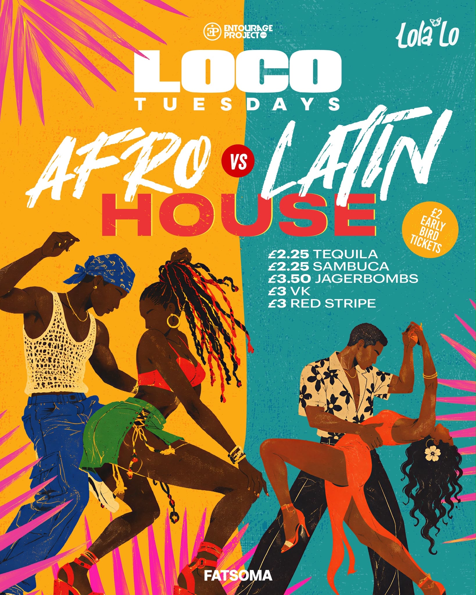 LOCO TUESDAYS: AFROHOUSE VS LATIN HOUSE🌴