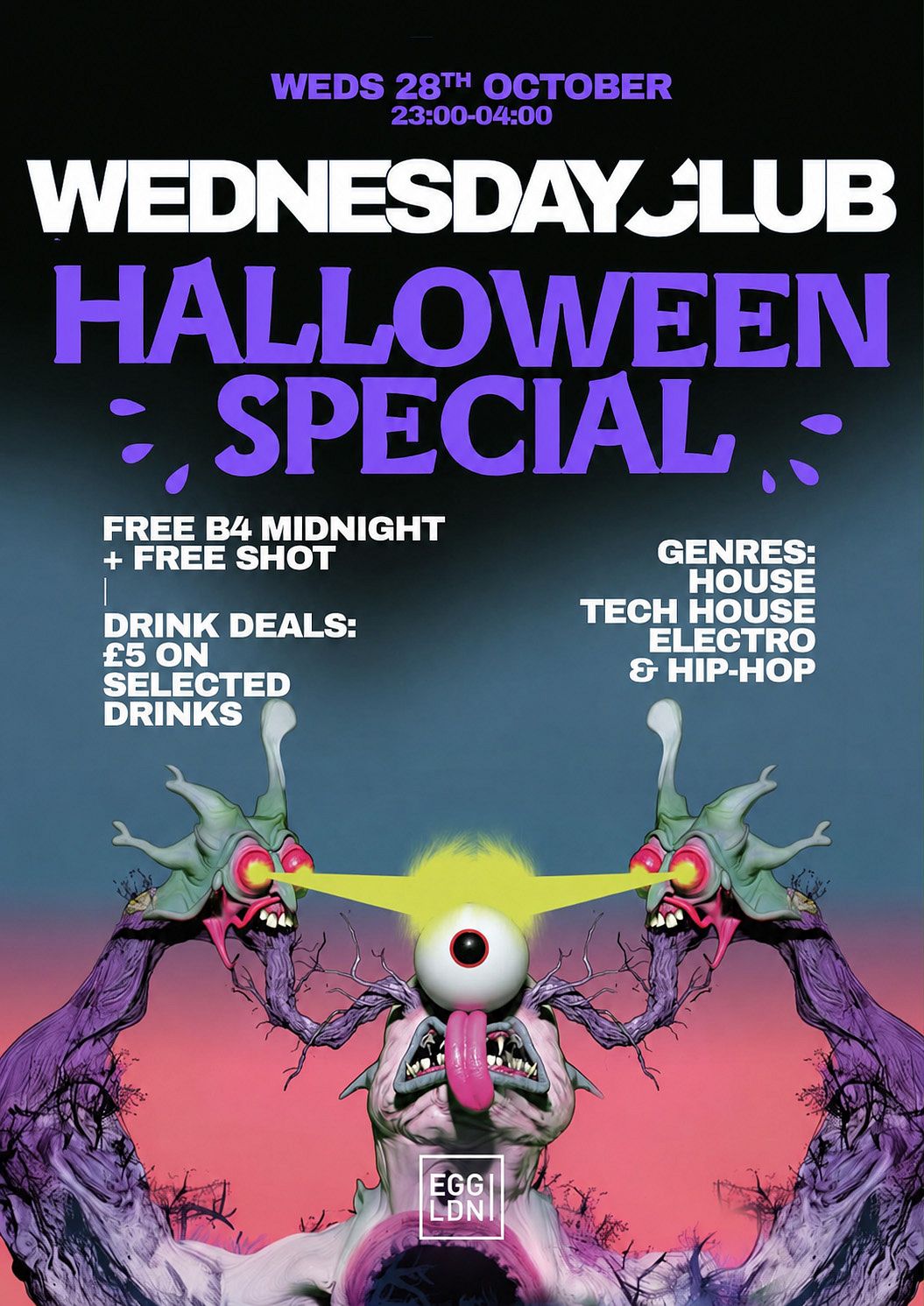 EGG Wednesday Club / Halloween Special