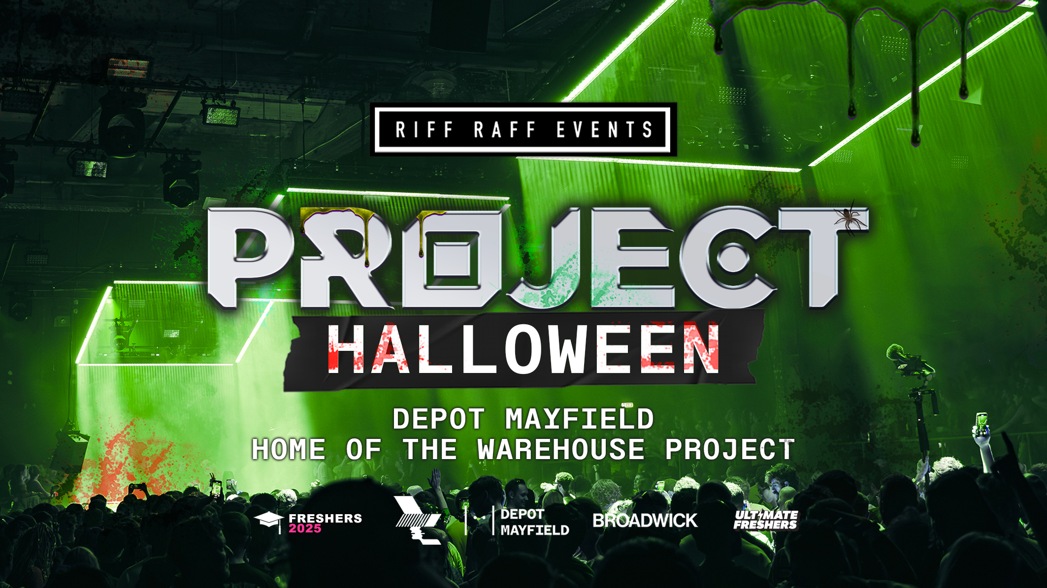 PROJECT HALLOWEEN 🎃 Manchester's Biggest Halloween Event! ❤️🔥 10,000 People! ‼️ 95% SOLD OUT ‼️