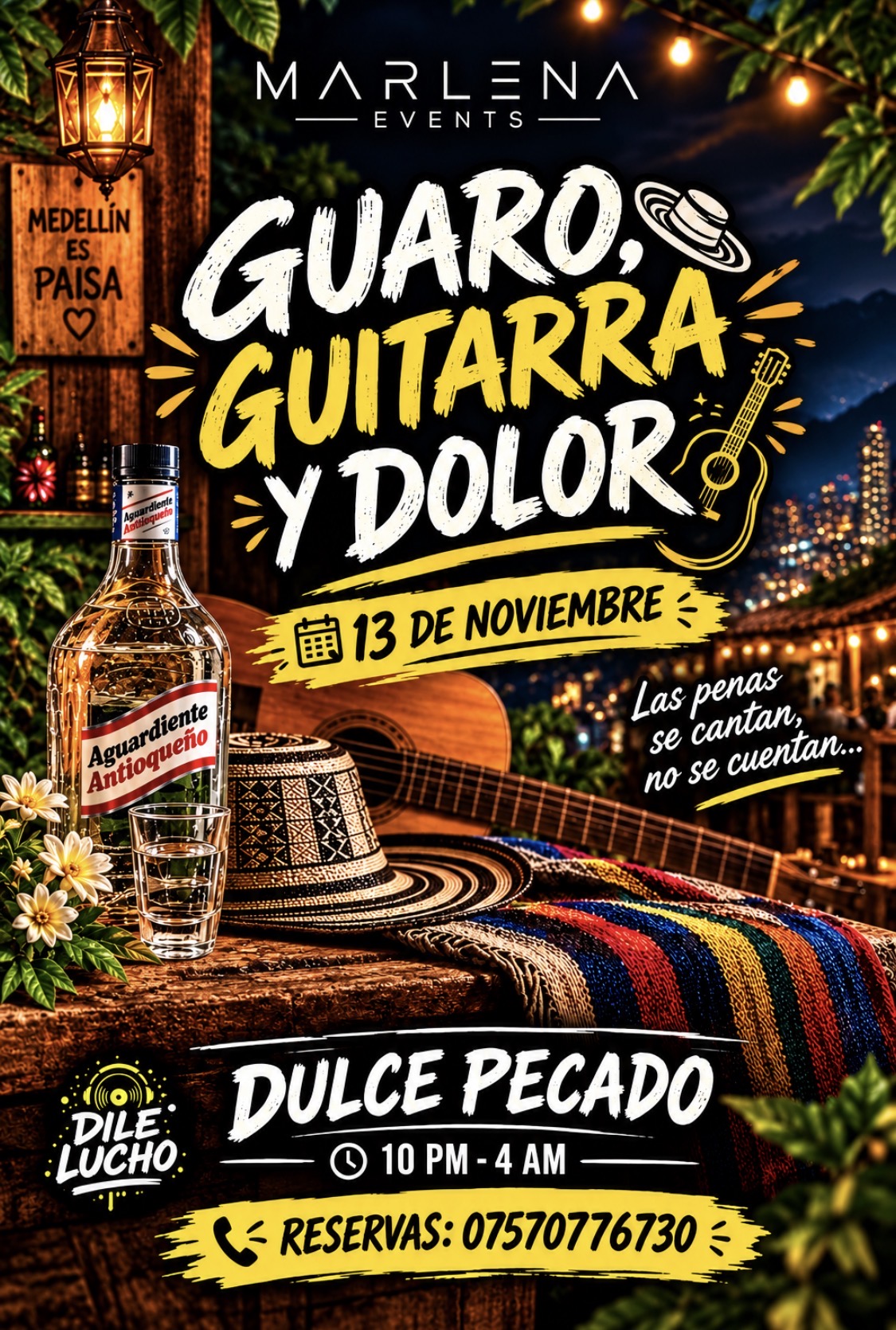 Guaro, Quitarra y Dolor!🇨🇴