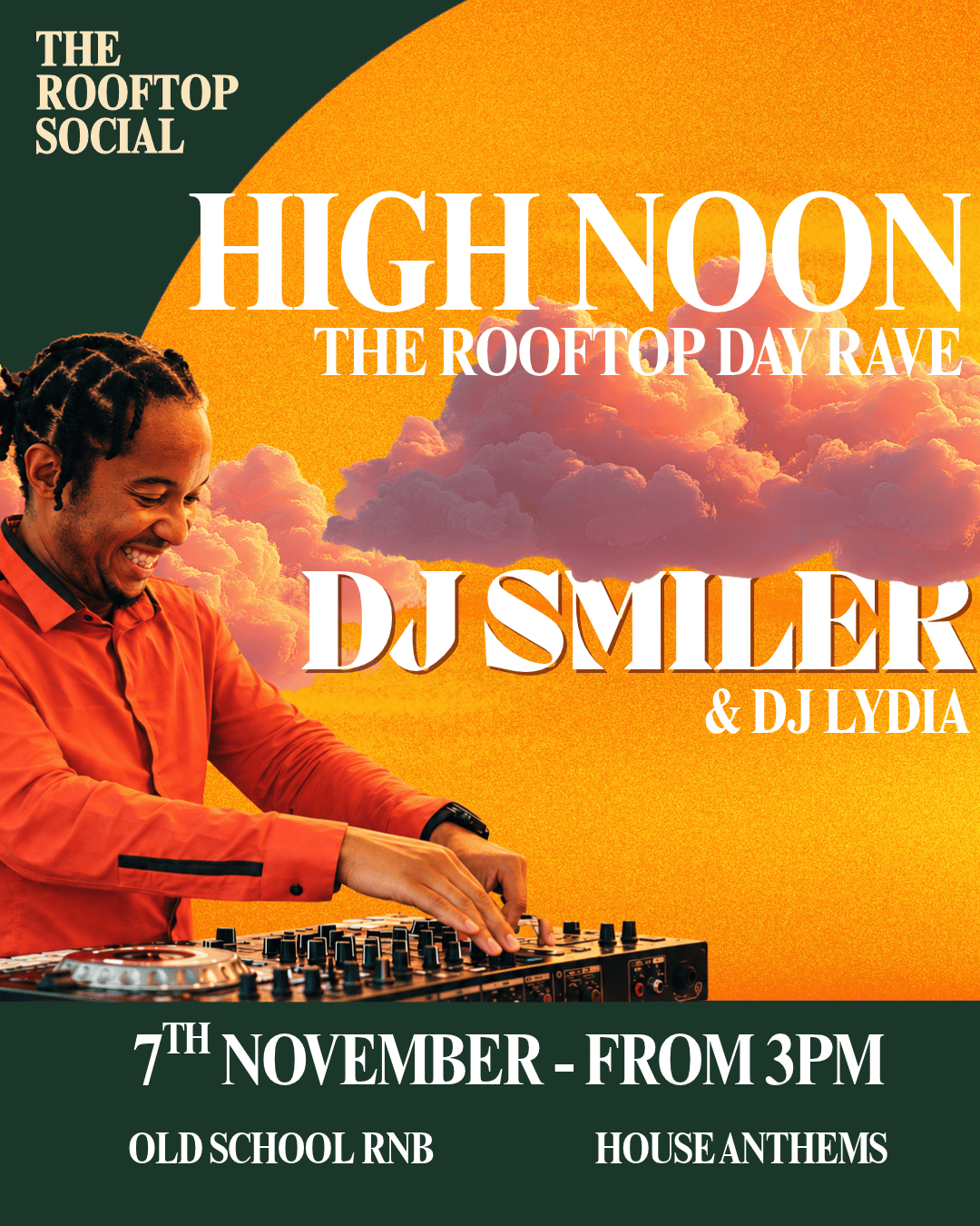 High Noon | Rooftop Day Rave with DJ Smiler