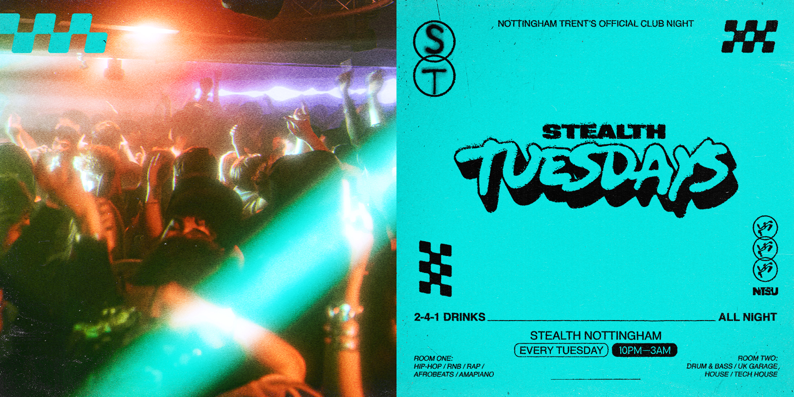 Stealth Tuesdays 🏁 Nottingham Trent's Official Tuesday