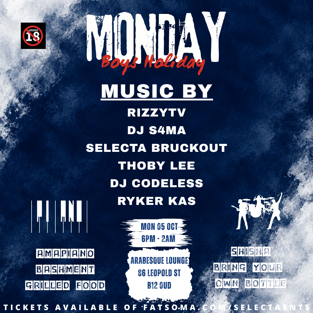 MONDAY BOYS HOLIDAY