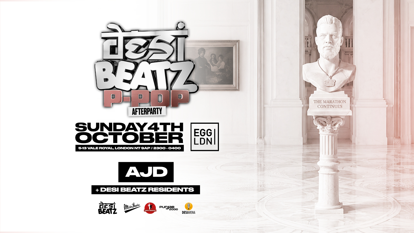 P-POP After Party Hosted by DesiBeatz | EGG LDN